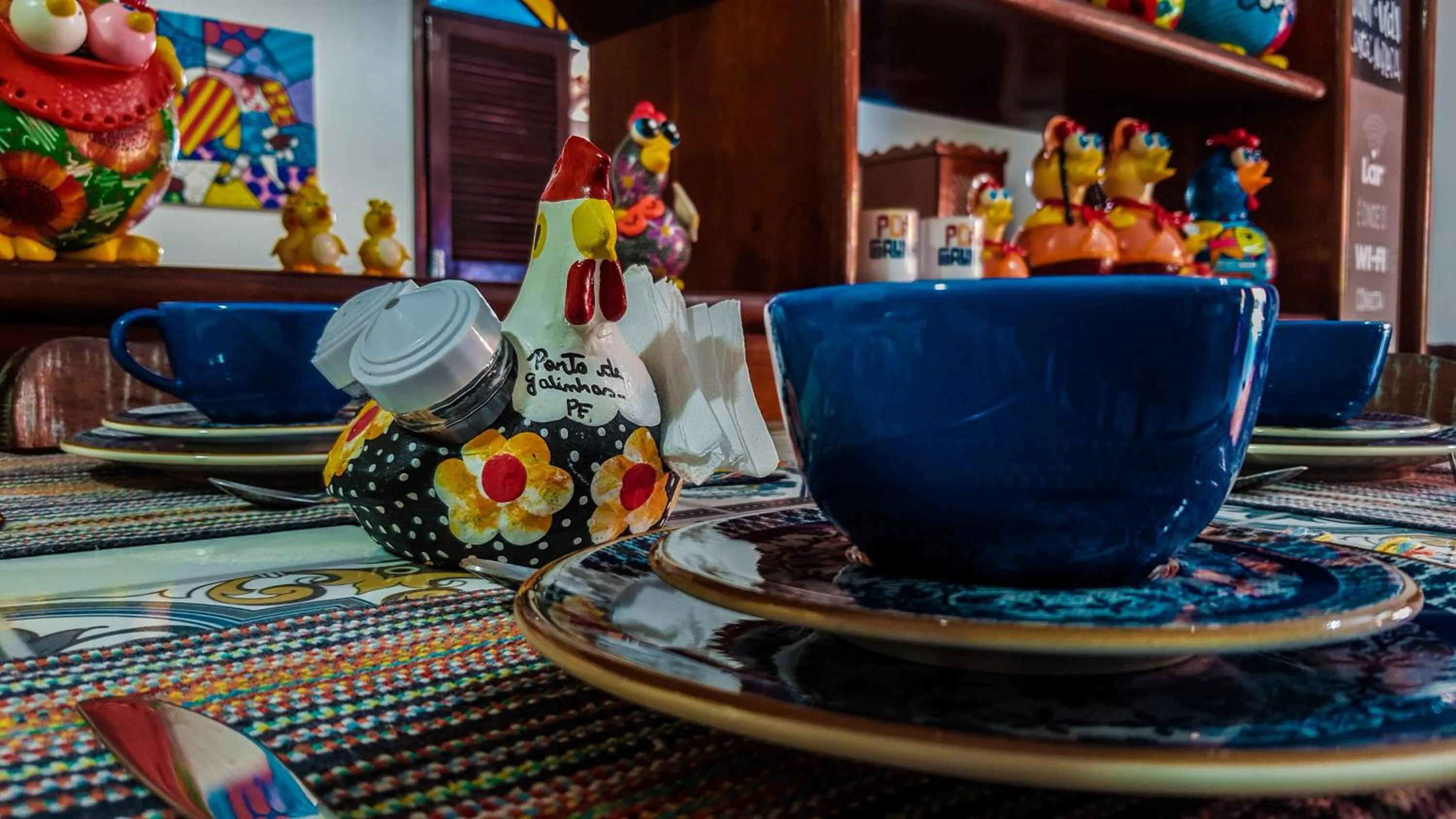 Dining area in Pousada Uba-Rio Porto de Galinhas