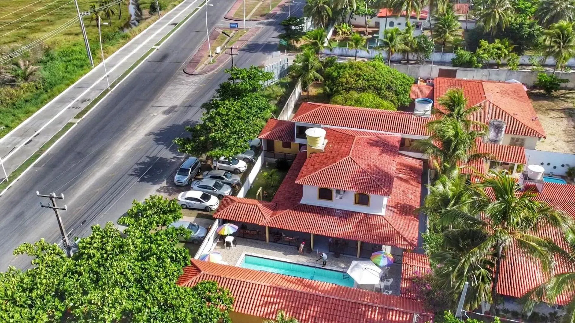 Bird's eye view in Pousada Uba-Rio Porto de Galinhas