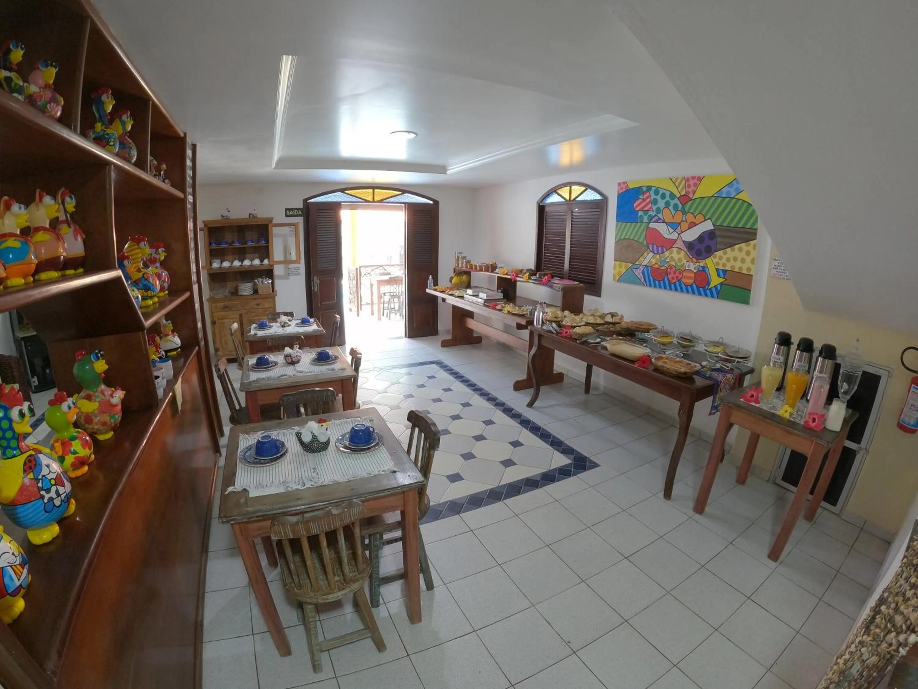 Breakfast in Pousada Uba-Rio Porto de Galinhas