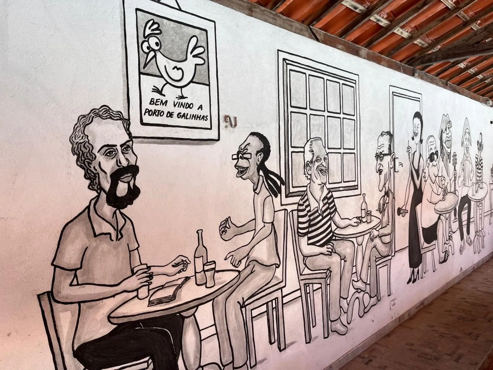 Restaurant/places to eat in Pousada Uba-Rio Porto de Galinhas