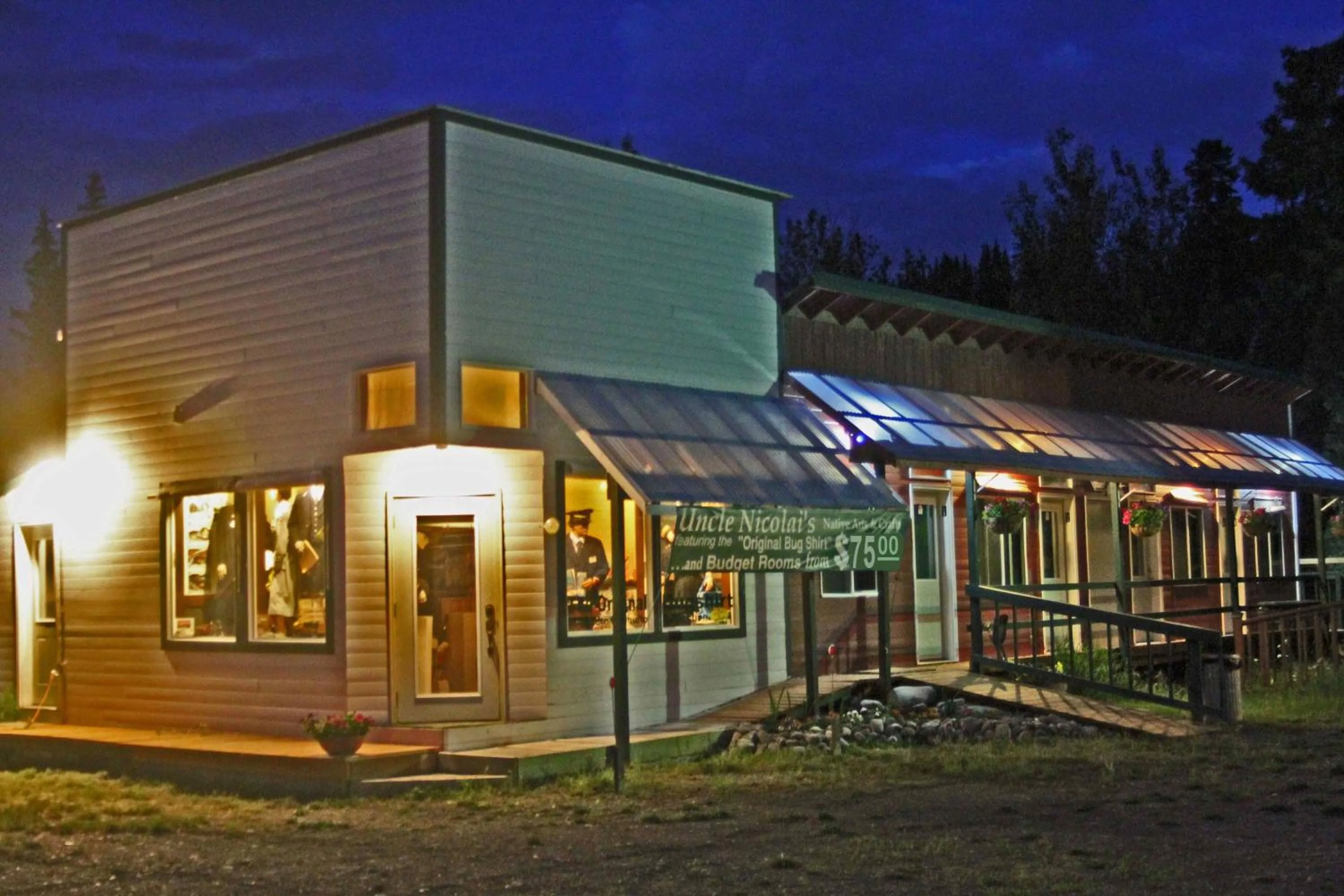 Property building in Uncle Nicolai's Inn B&B