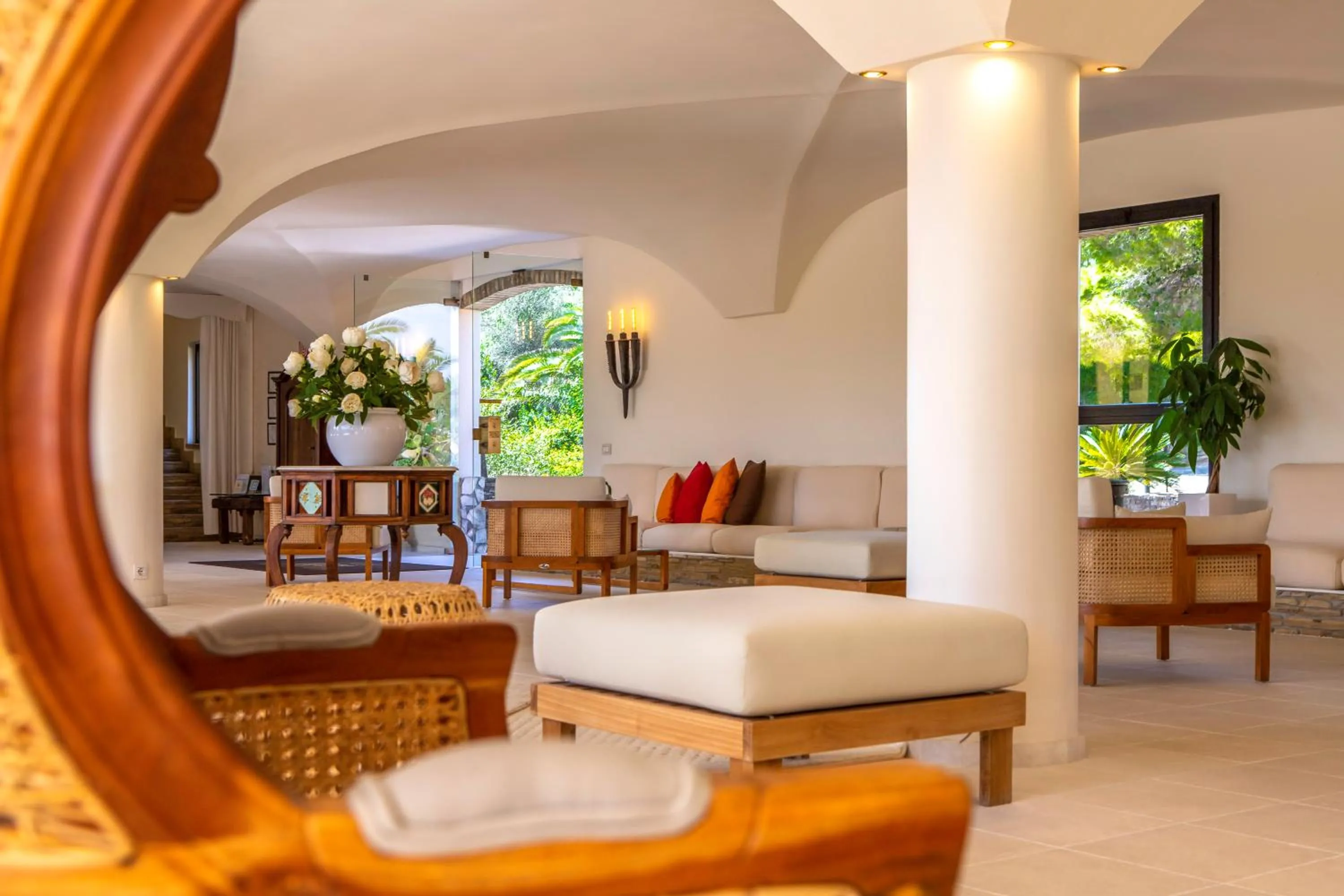 Lobby or reception in Hotel Costa dei Fiori