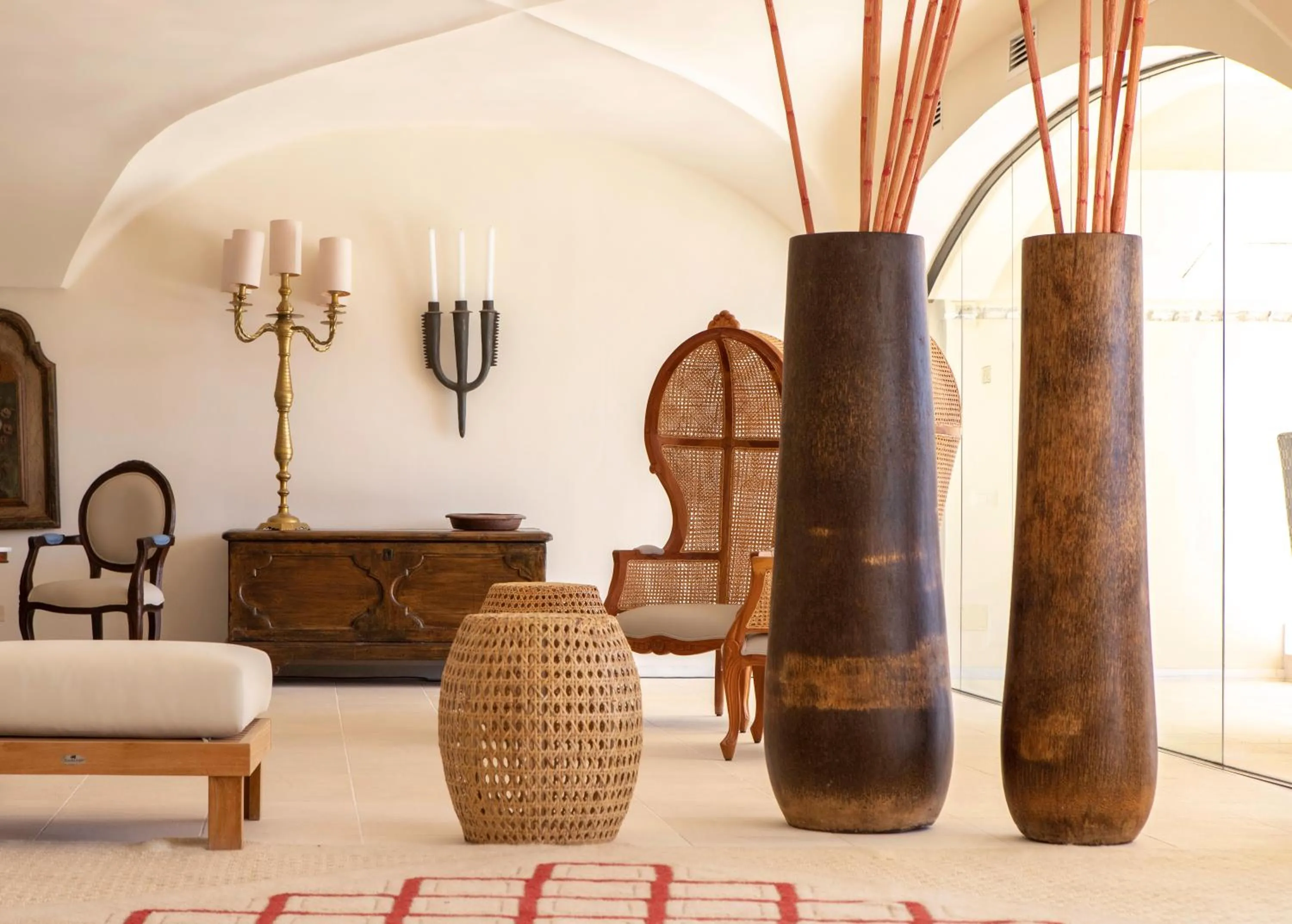 Lobby or reception in Hotel Costa dei Fiori