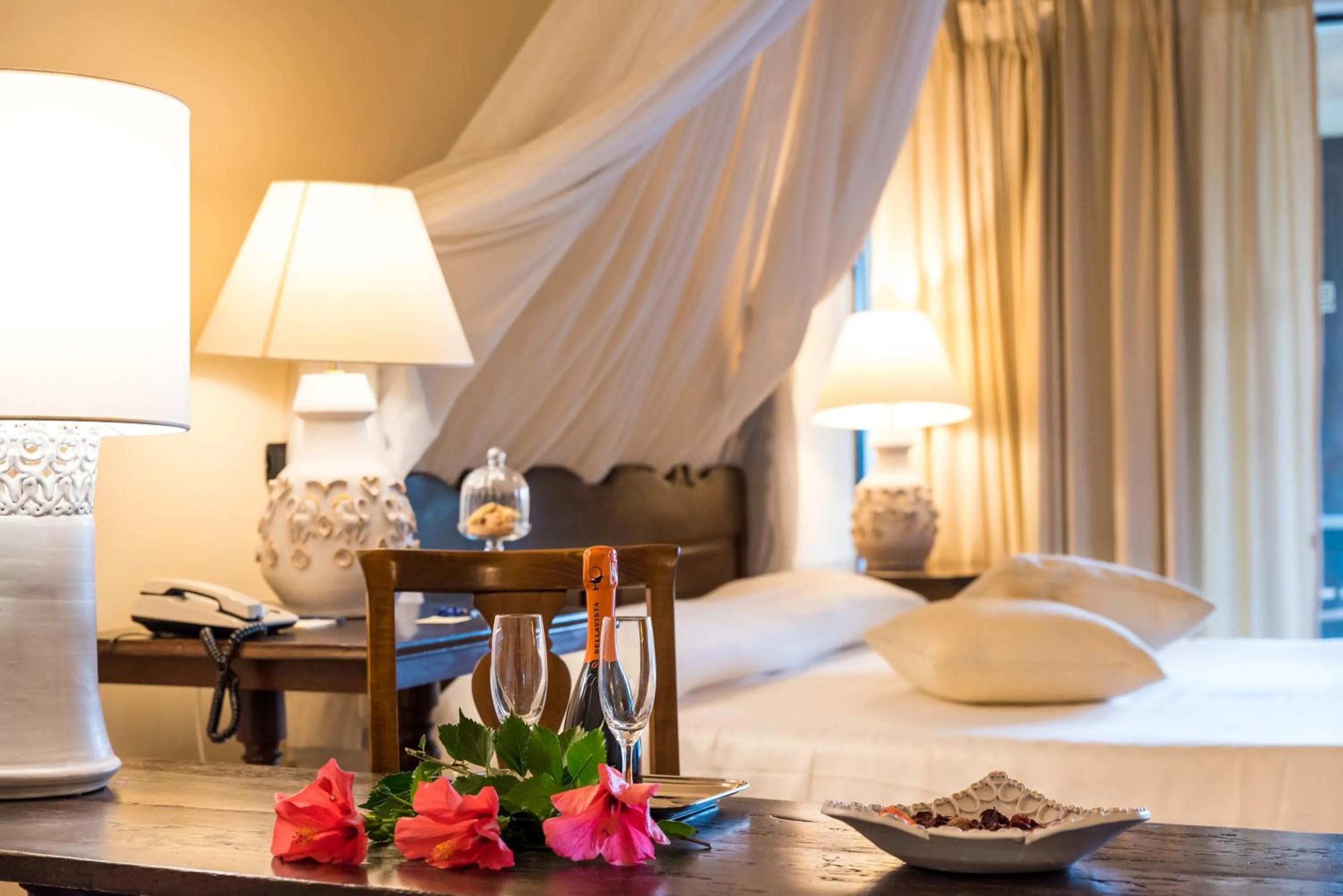 Photo of the whole room, Bed in Hotel Costa dei Fiori