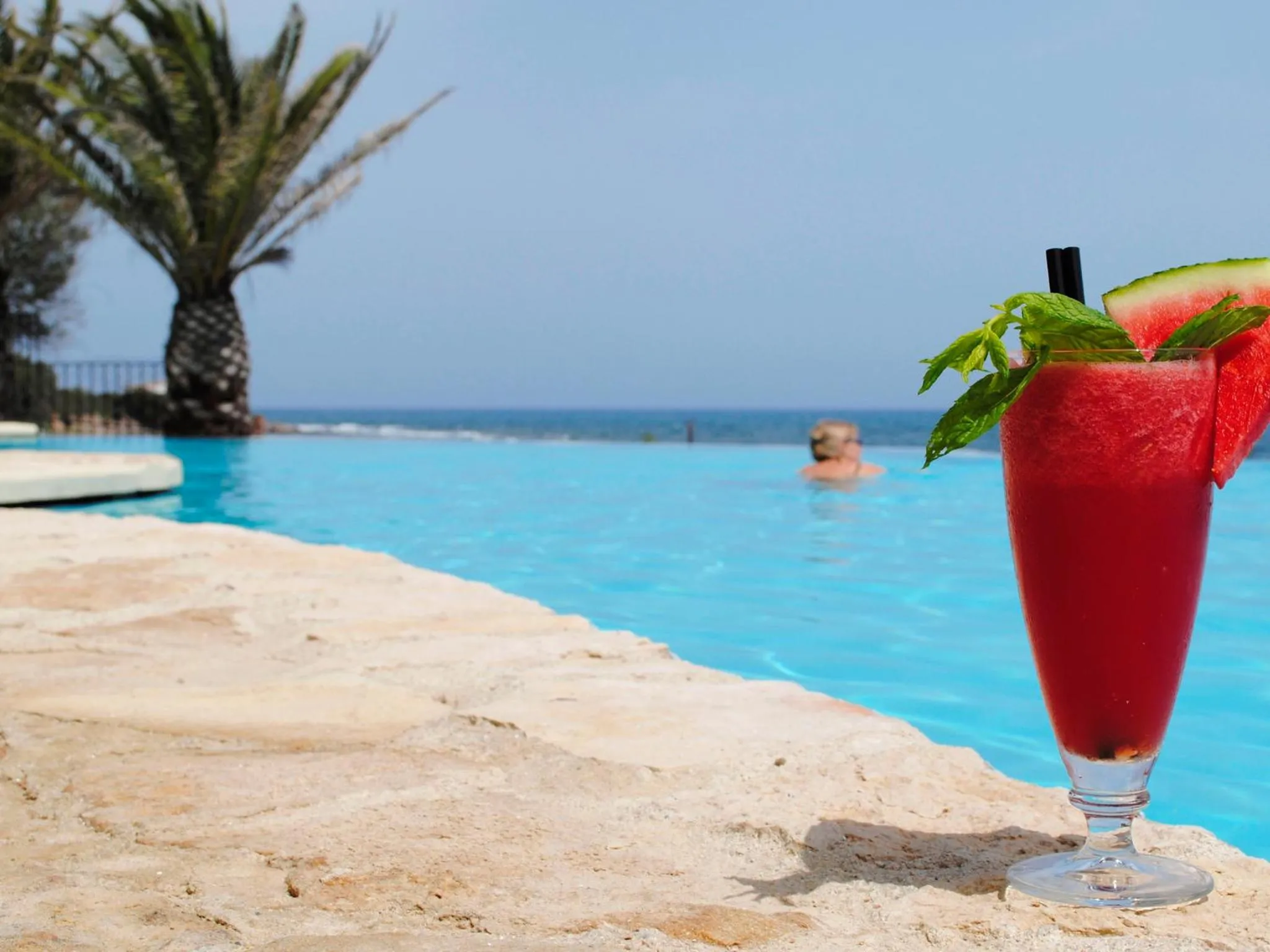 Swimming pool in Hotel Costa dei Fiori