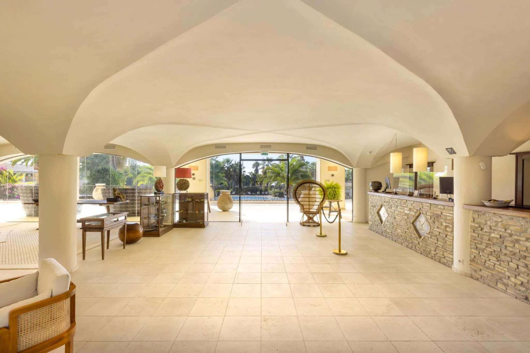 Lobby or reception in Hotel Costa dei Fiori