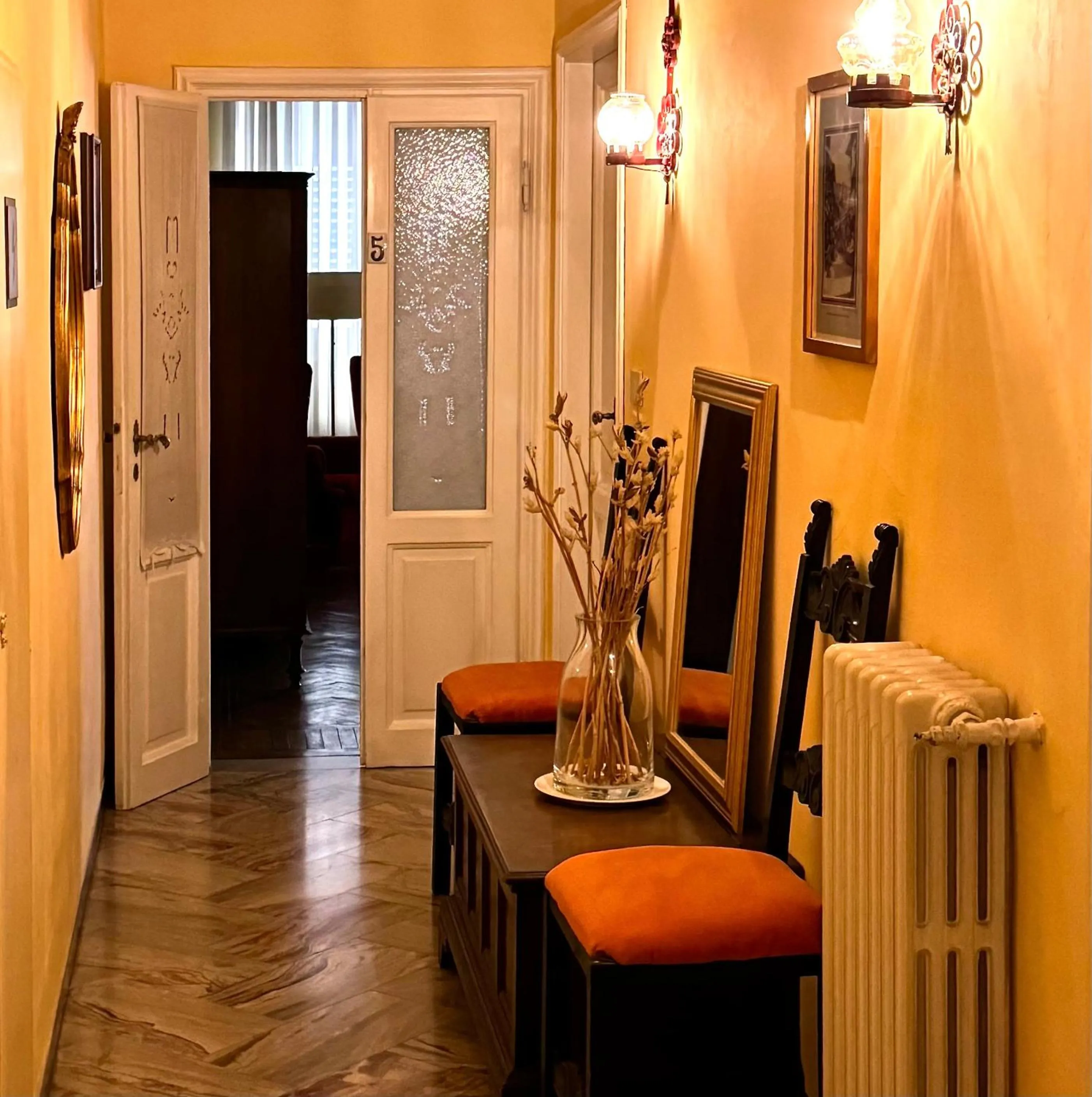 Decorative detail in Hotel Cestelli