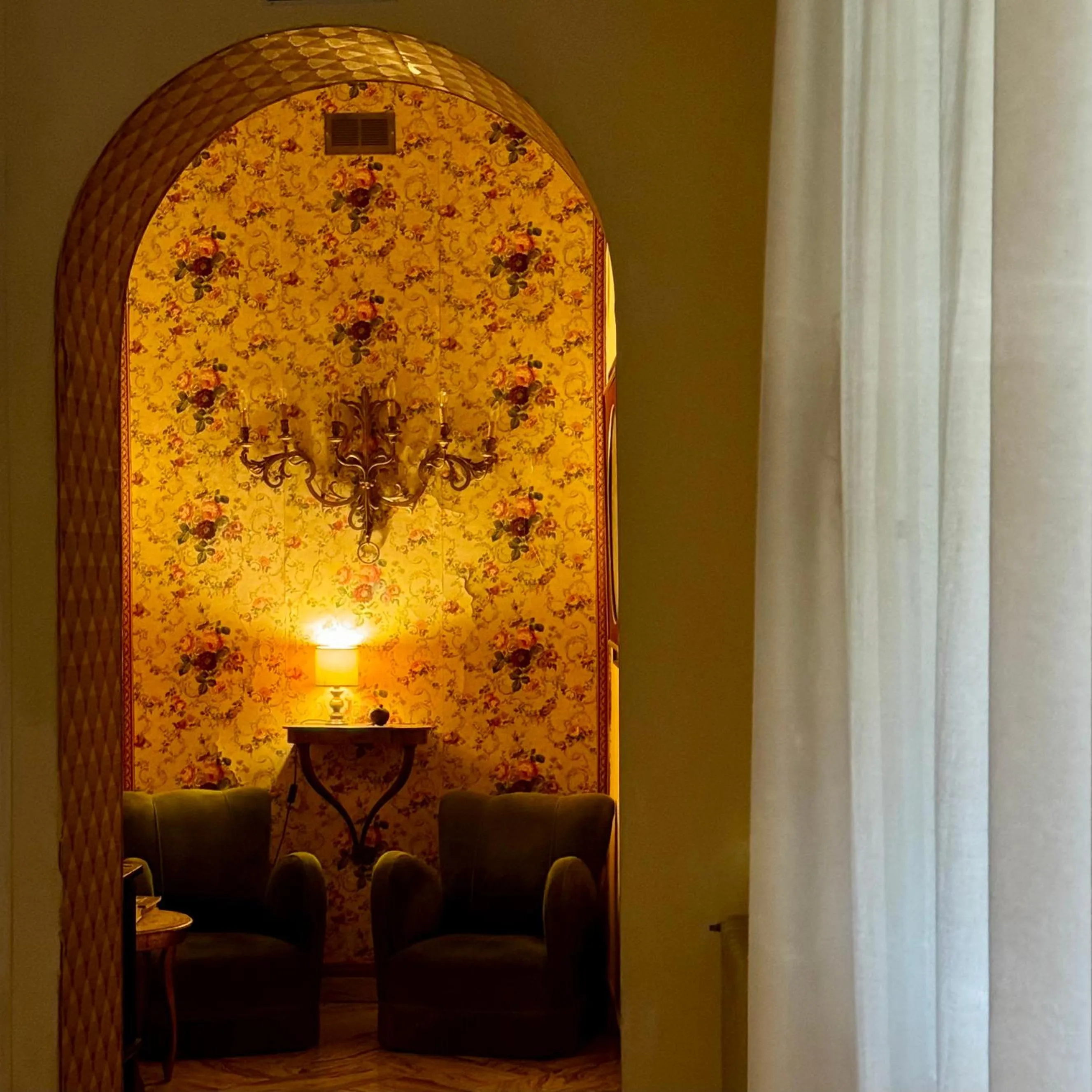 Decorative detail in Hotel Cestelli