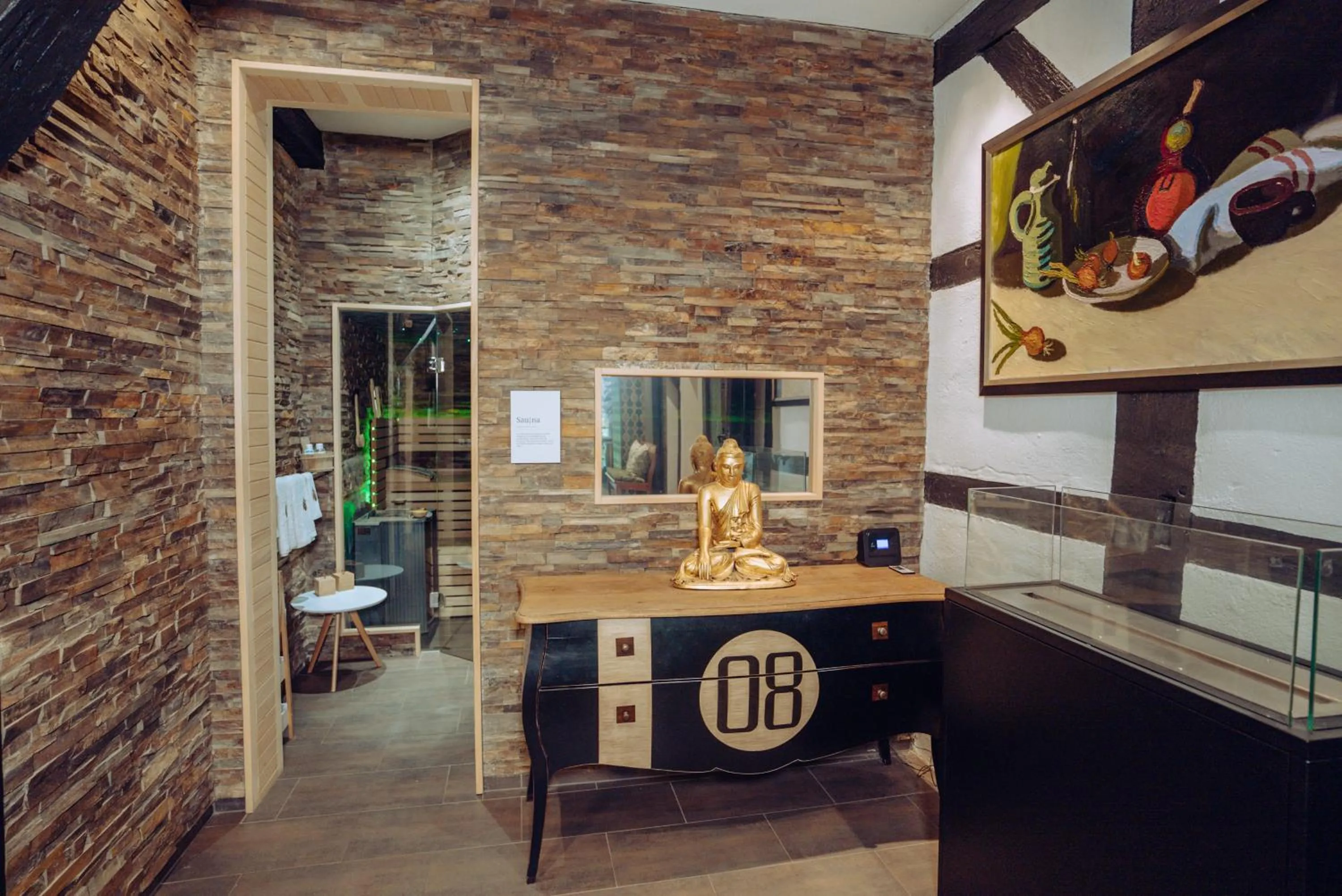 Sauna in SCHLOSSRESIDENZ - Boutique Apartments & Hotel Suiten