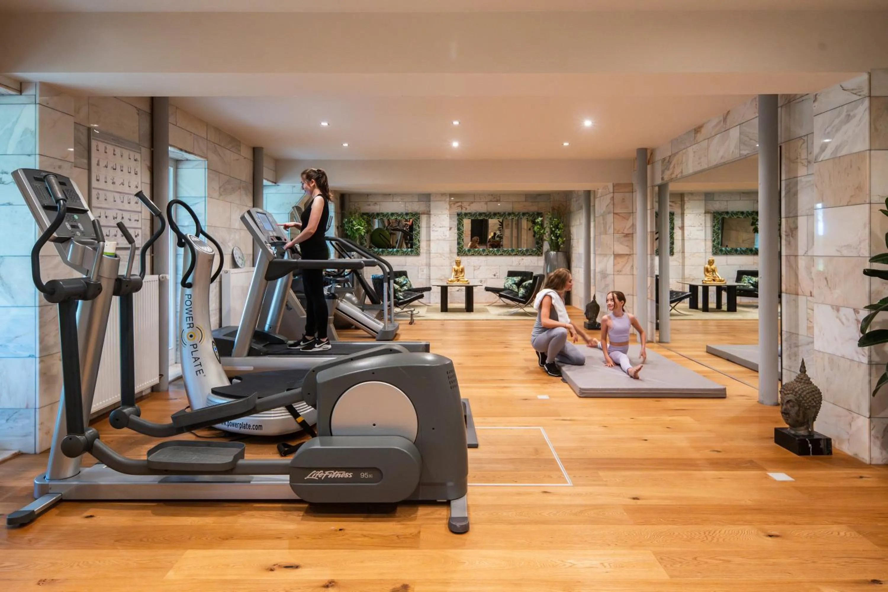 Fitness centre/facilities in SCHLOSSRESIDENZ - Boutique Apartments & Hotel Suiten