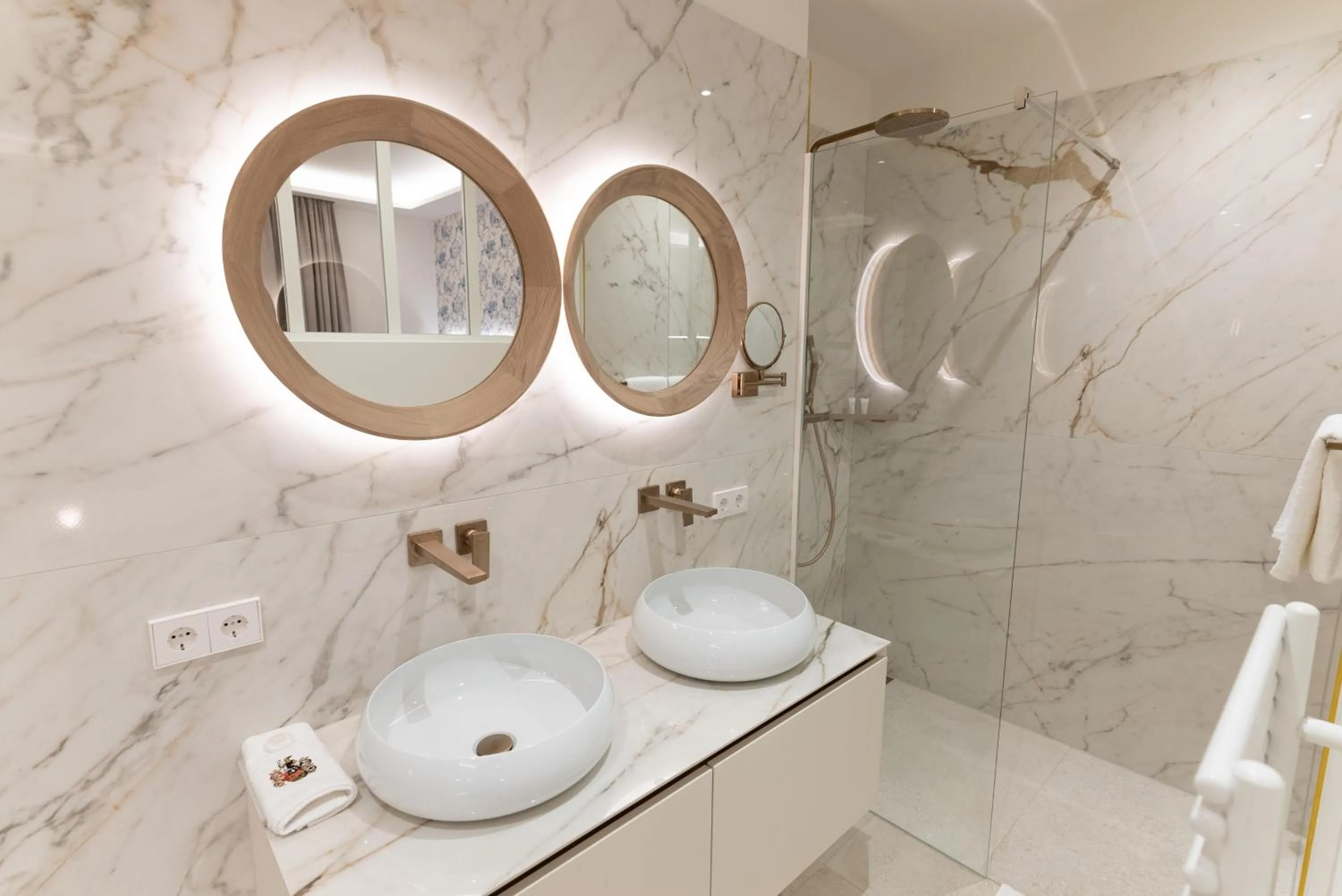 Shower in SCHLOSSRESIDENZ - Boutique Apartments & Hotel Suiten