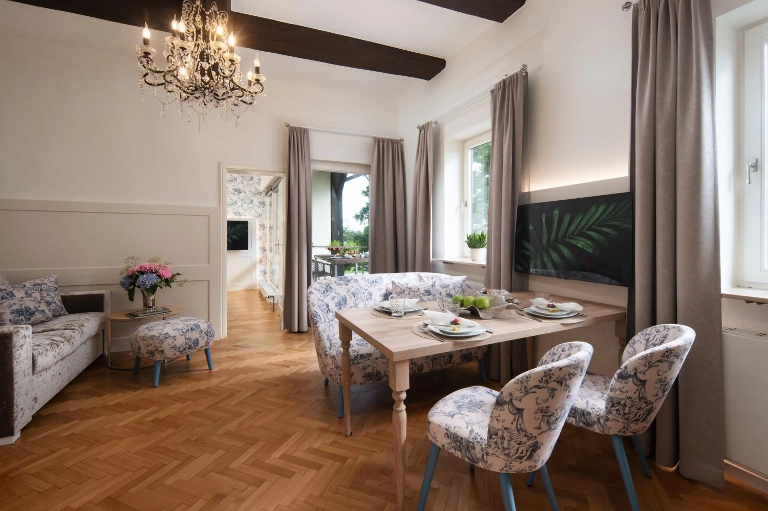 Living room in SCHLOSSRESIDENZ - Boutique Apartments & Hotel Suiten