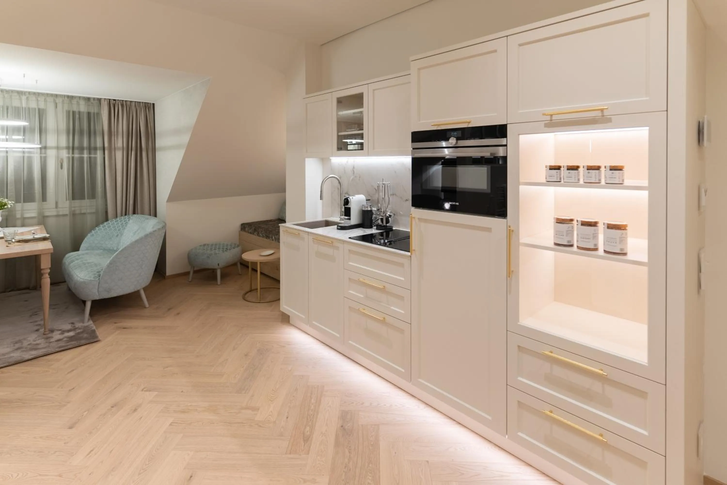 Coffee/tea facilities in SCHLOSSRESIDENZ - Boutique Apartments & Hotel Suiten