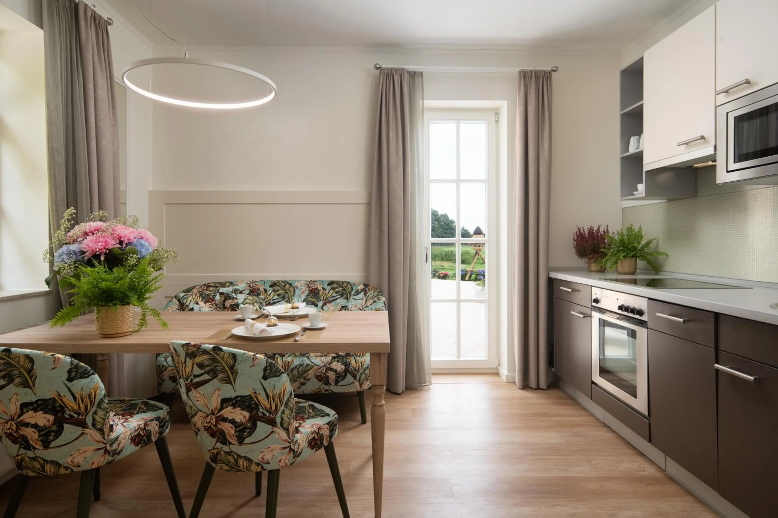 kitchen in SCHLOSSRESIDENZ - Boutique Apartments & Hotel Suiten