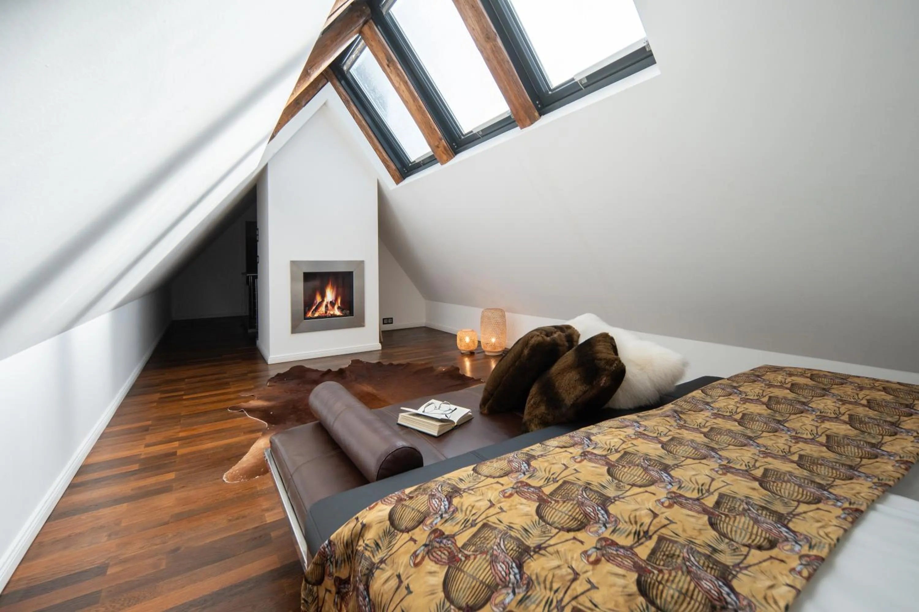 Bed in SCHLOSSRESIDENZ - Boutique Apartments & Hotel Suiten