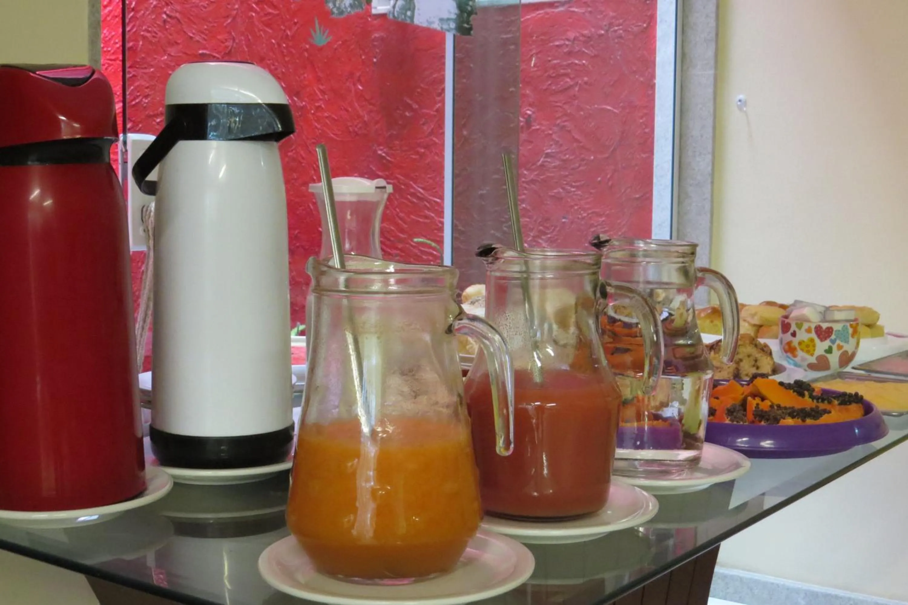 Non alcoholic drinks in MDJ Suítes