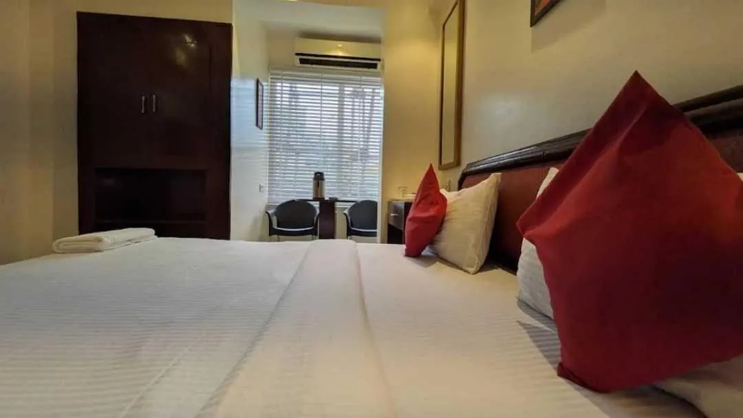 Bed in Hotel Fort