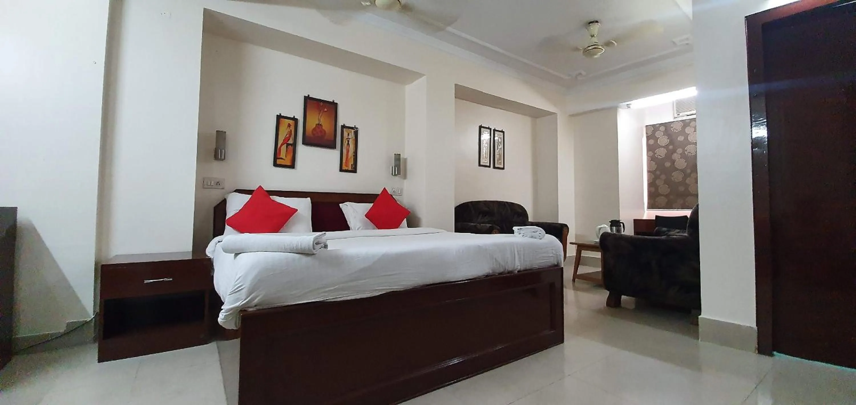 Bed in Hotel Fort
