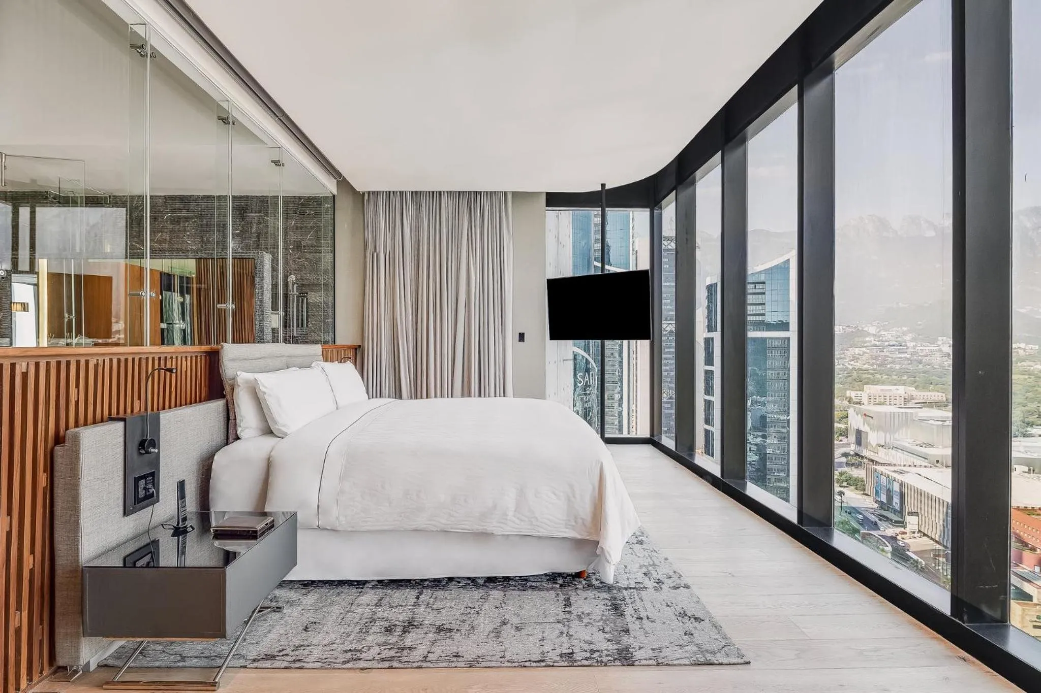 Bedroom, Bed in Live Aqua Monterrey