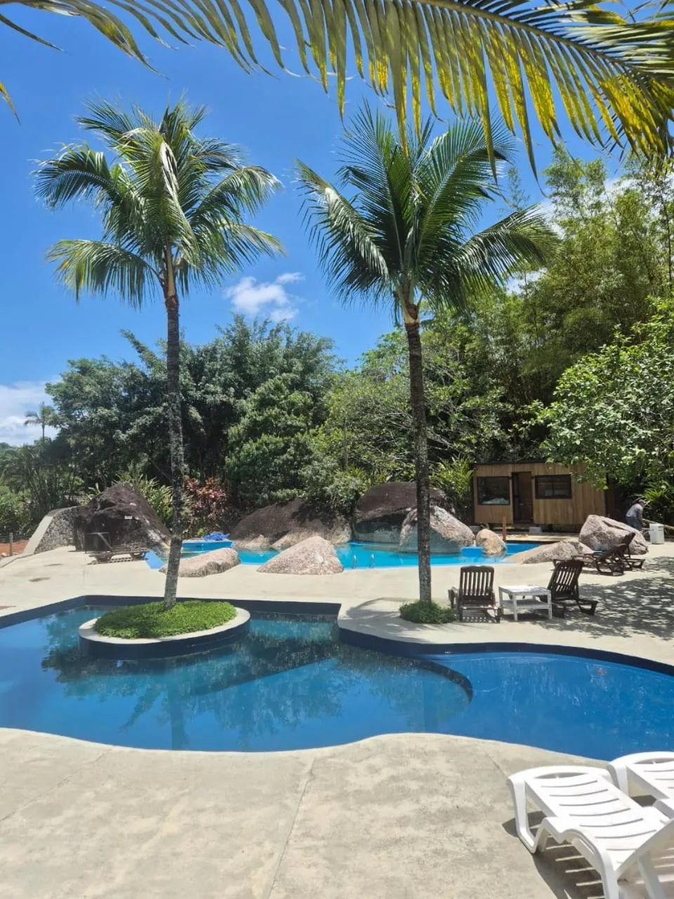 Swimming pool in Camping & Cabanas Ilhabela