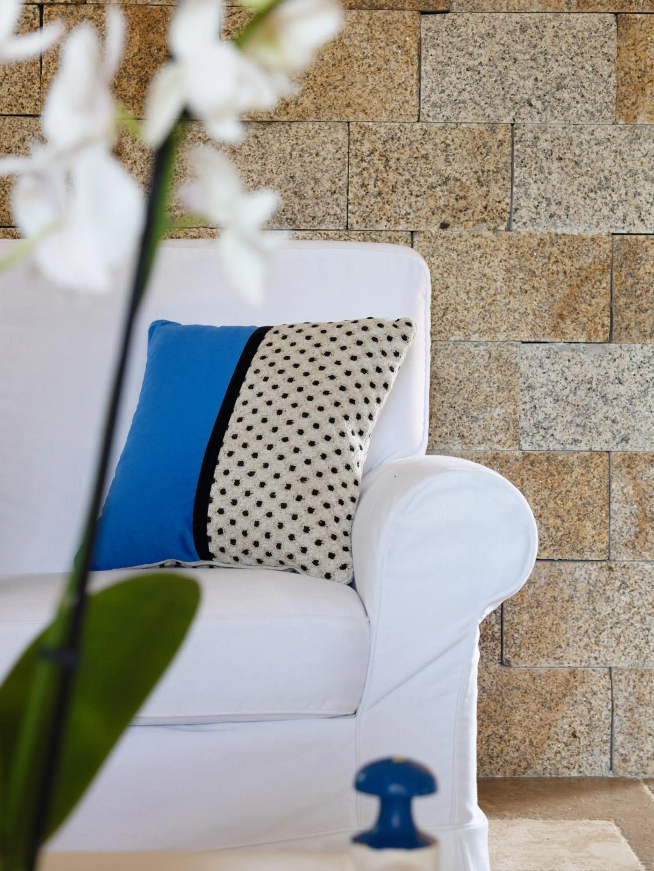 Decorative detail in Hotel Cala Caterina