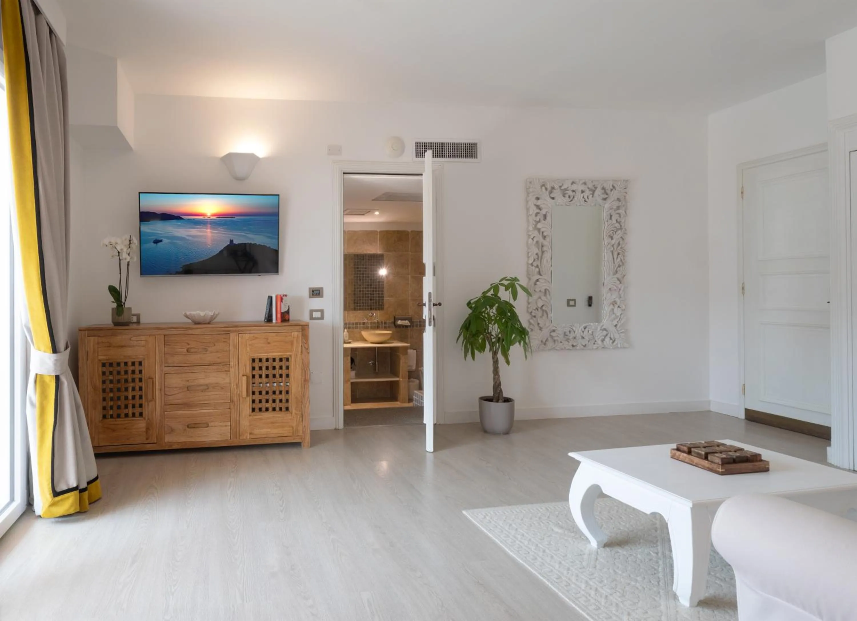 Living room in Hotel Cala Caterina