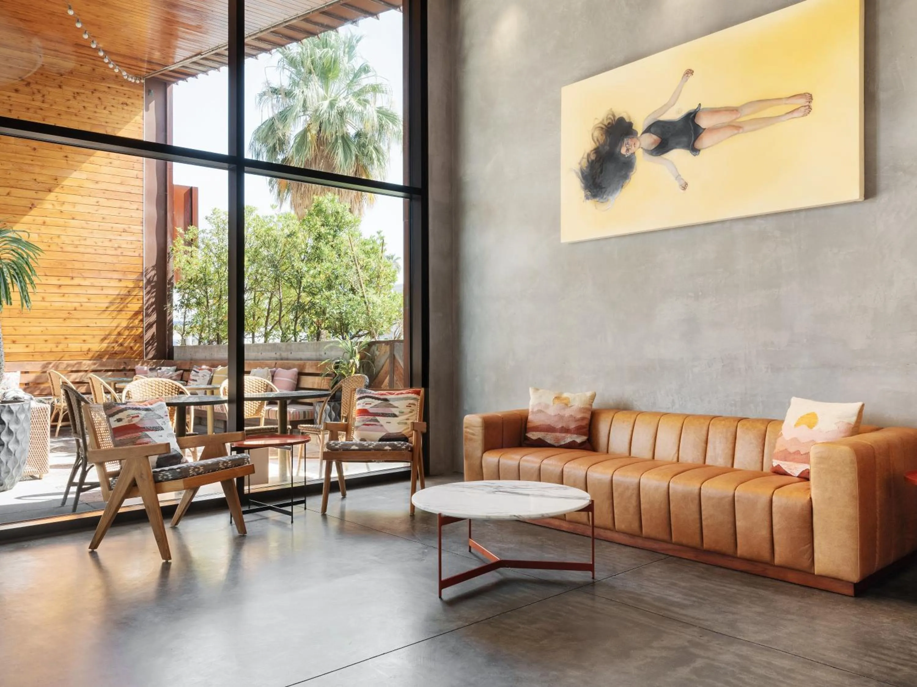 Seating area in ARRIVE Palm Springs - Adults Only