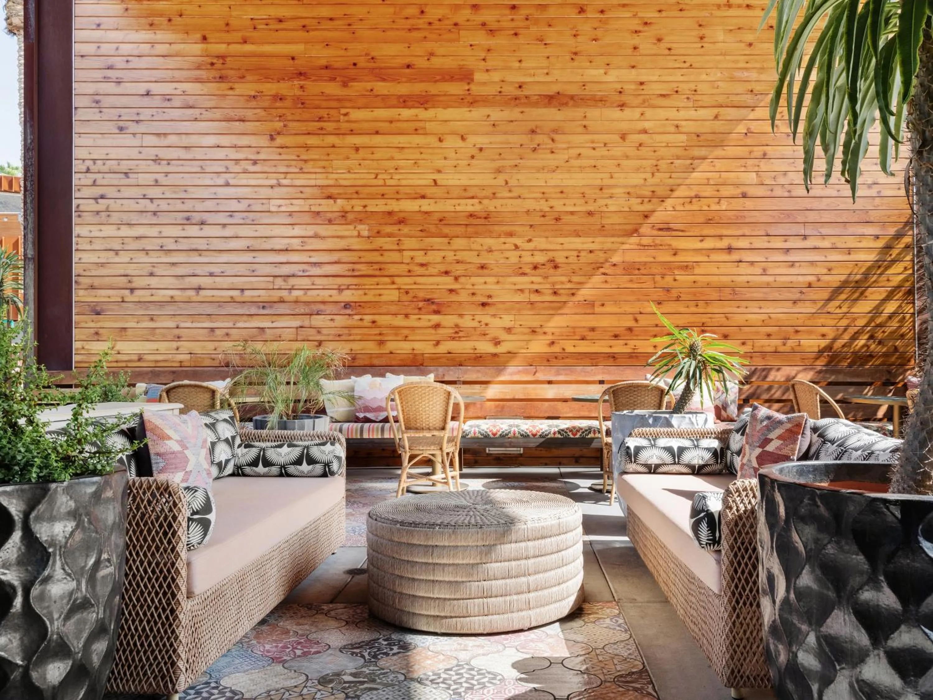 Seating area in ARRIVE Palm Springs - Adults Only