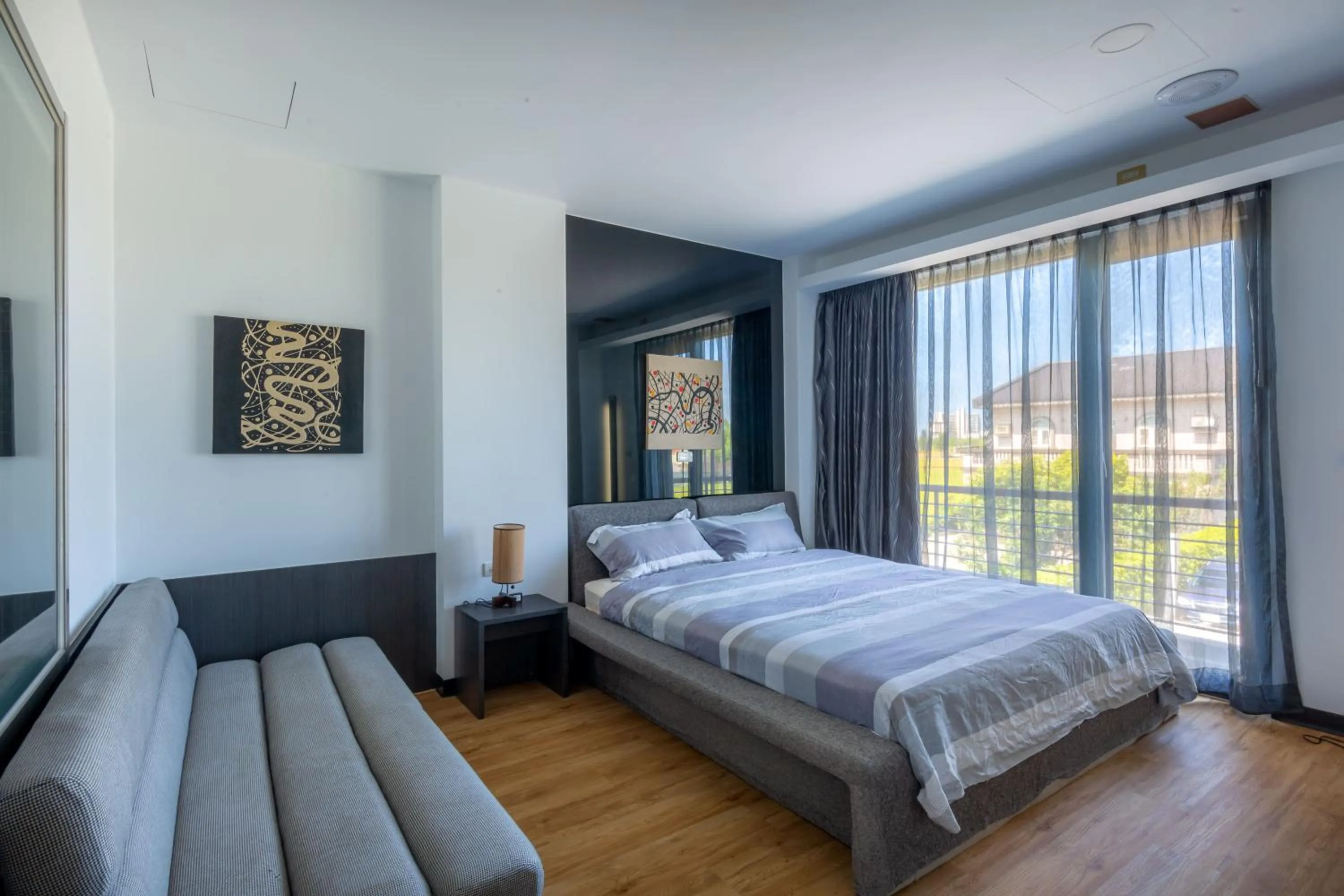 Bedroom, Bed in The Designer's House