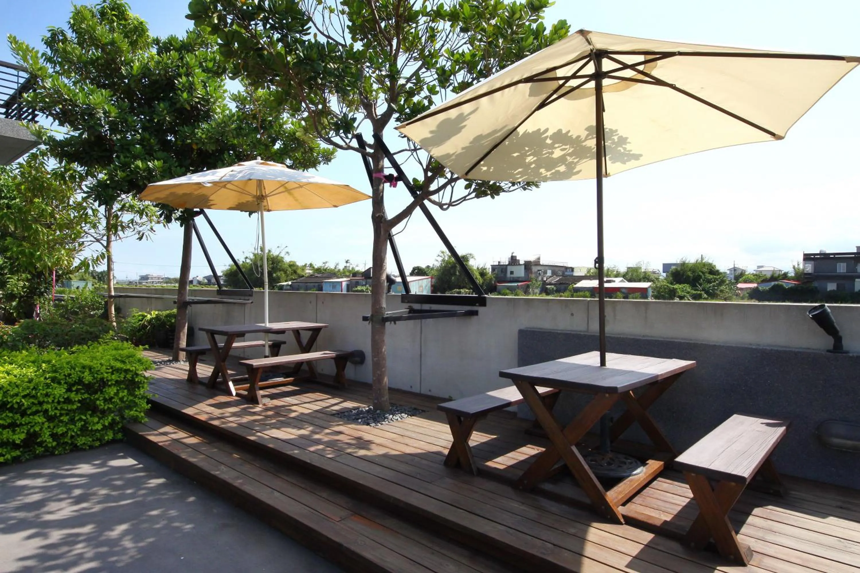 Garden view in The Designer's House