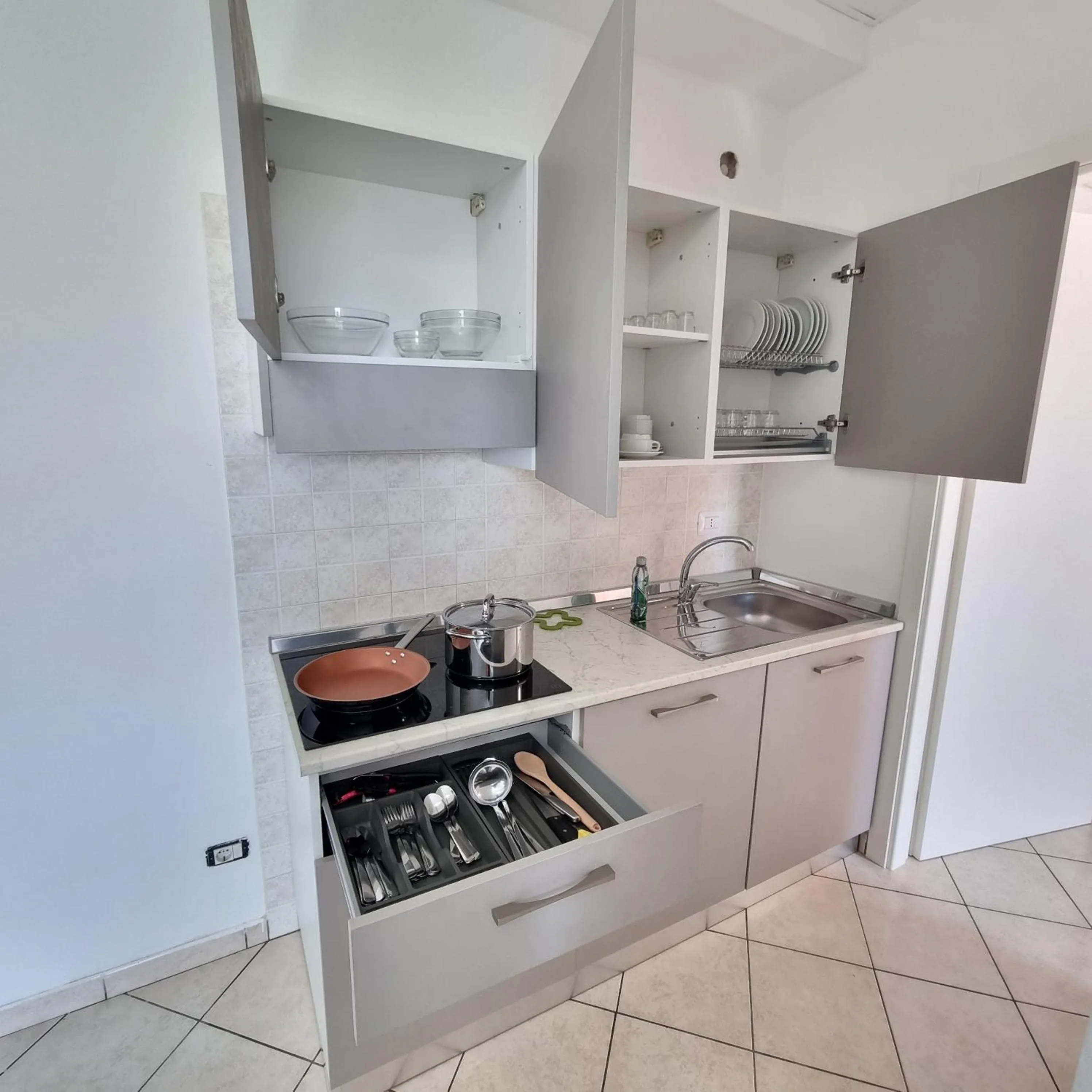 Kitchen or kitchenette in Residence Mare