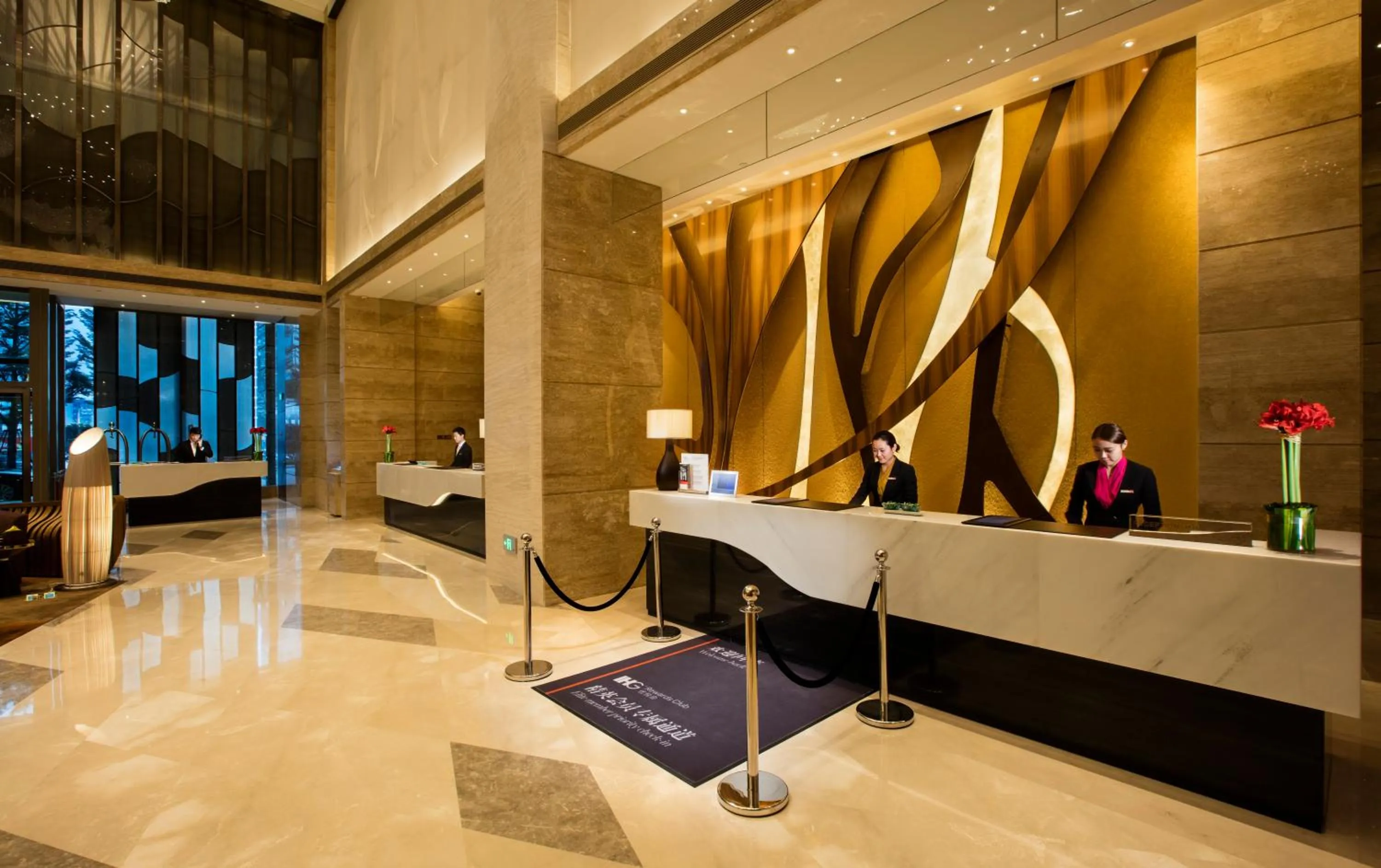 Lobby or reception in Crowne Plaza Fuzhou Riverside by IHG