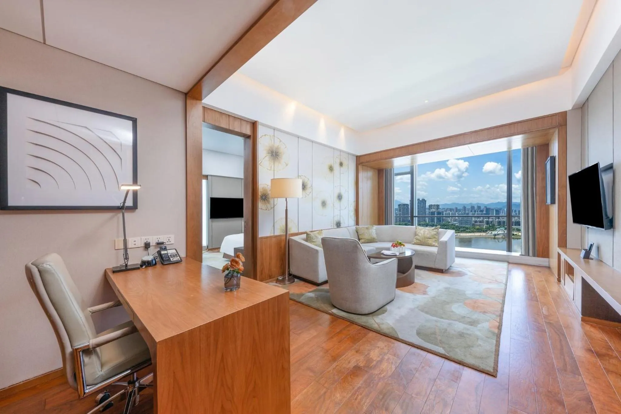 Photo of the whole room in Crowne Plaza Fuzhou Riverside by IHG