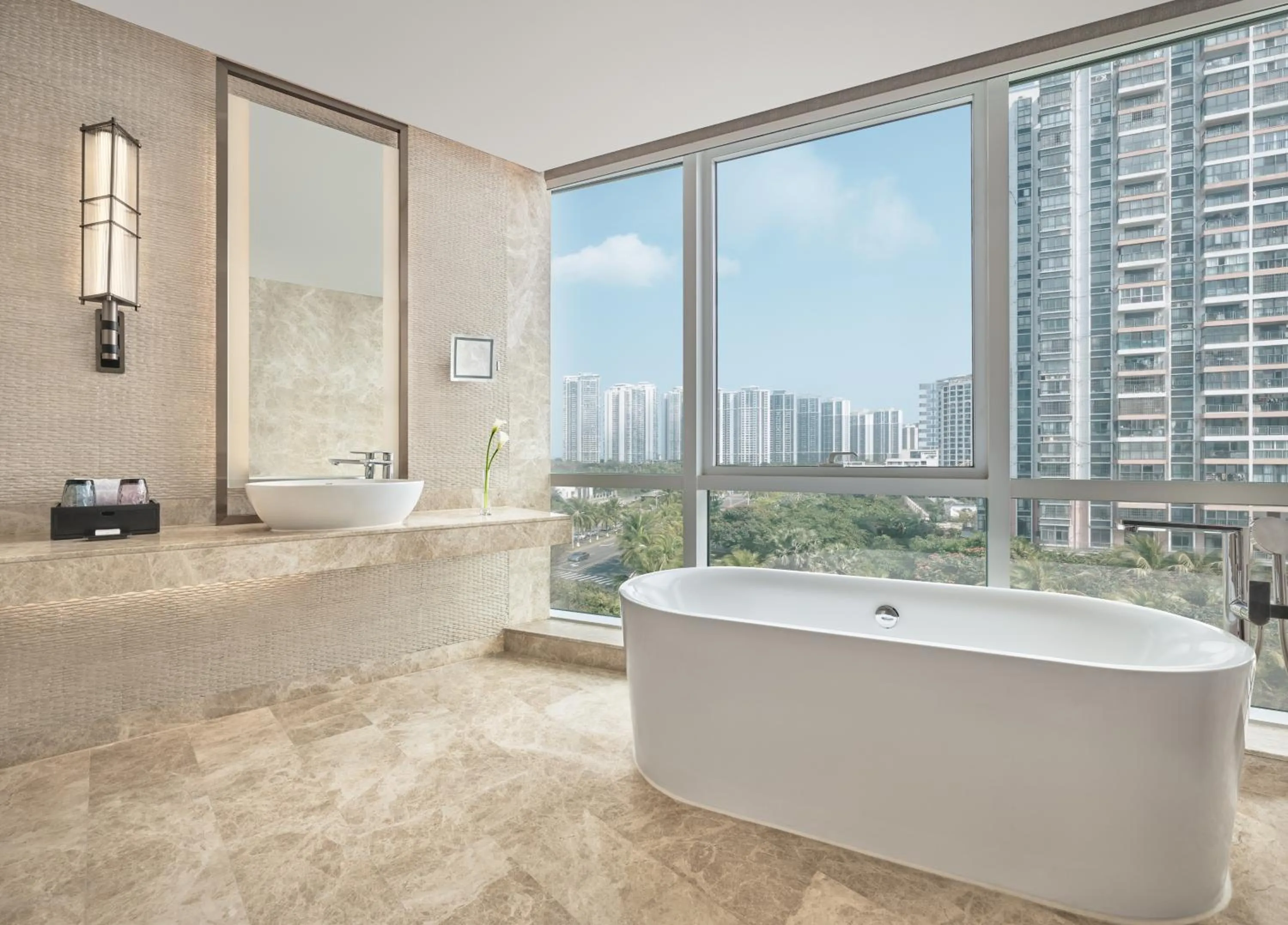 Bathroom in InterContinental Haikou Seaview by IHG