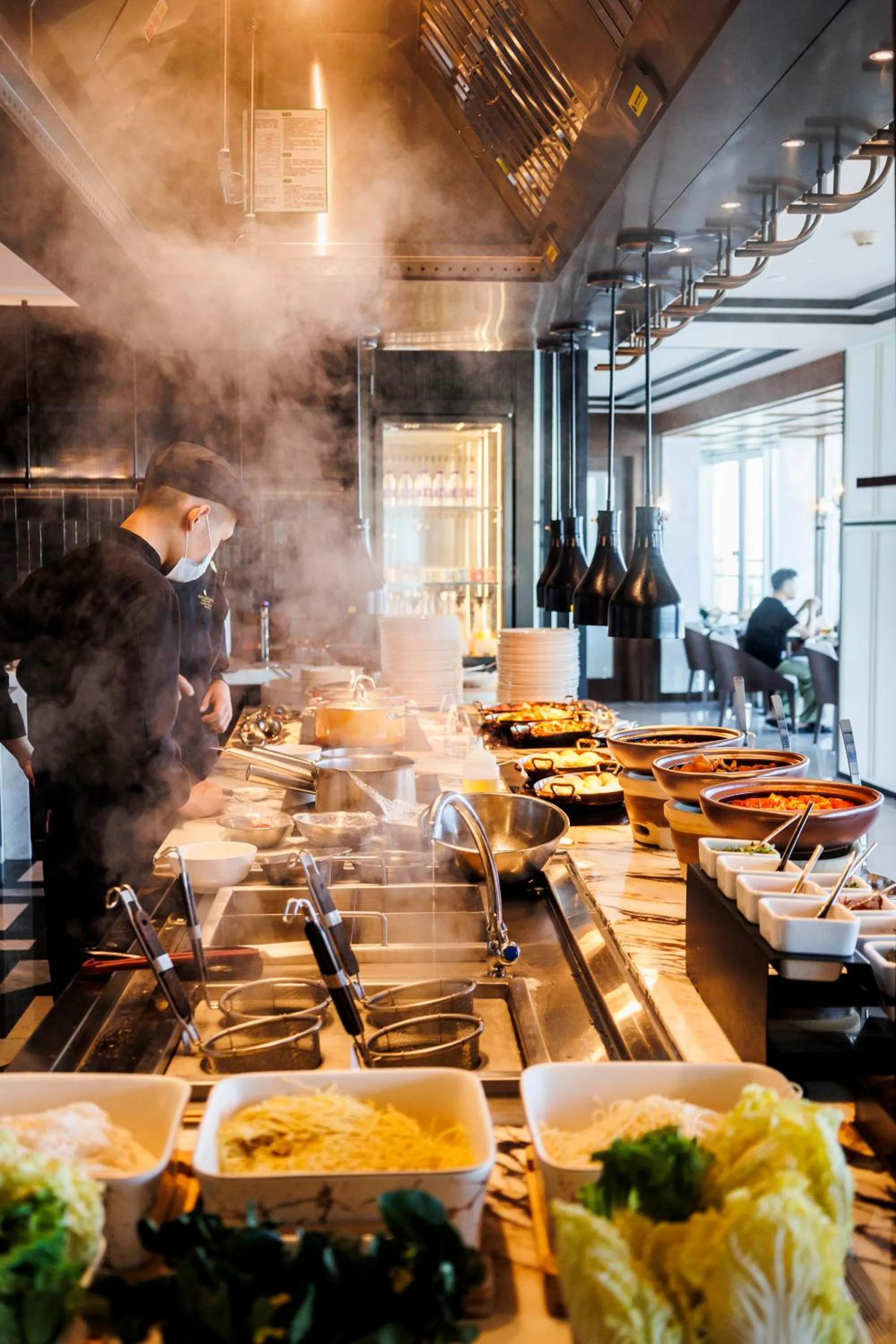 Buffet breakfast in InterContinental Haikou Seaview by IHG