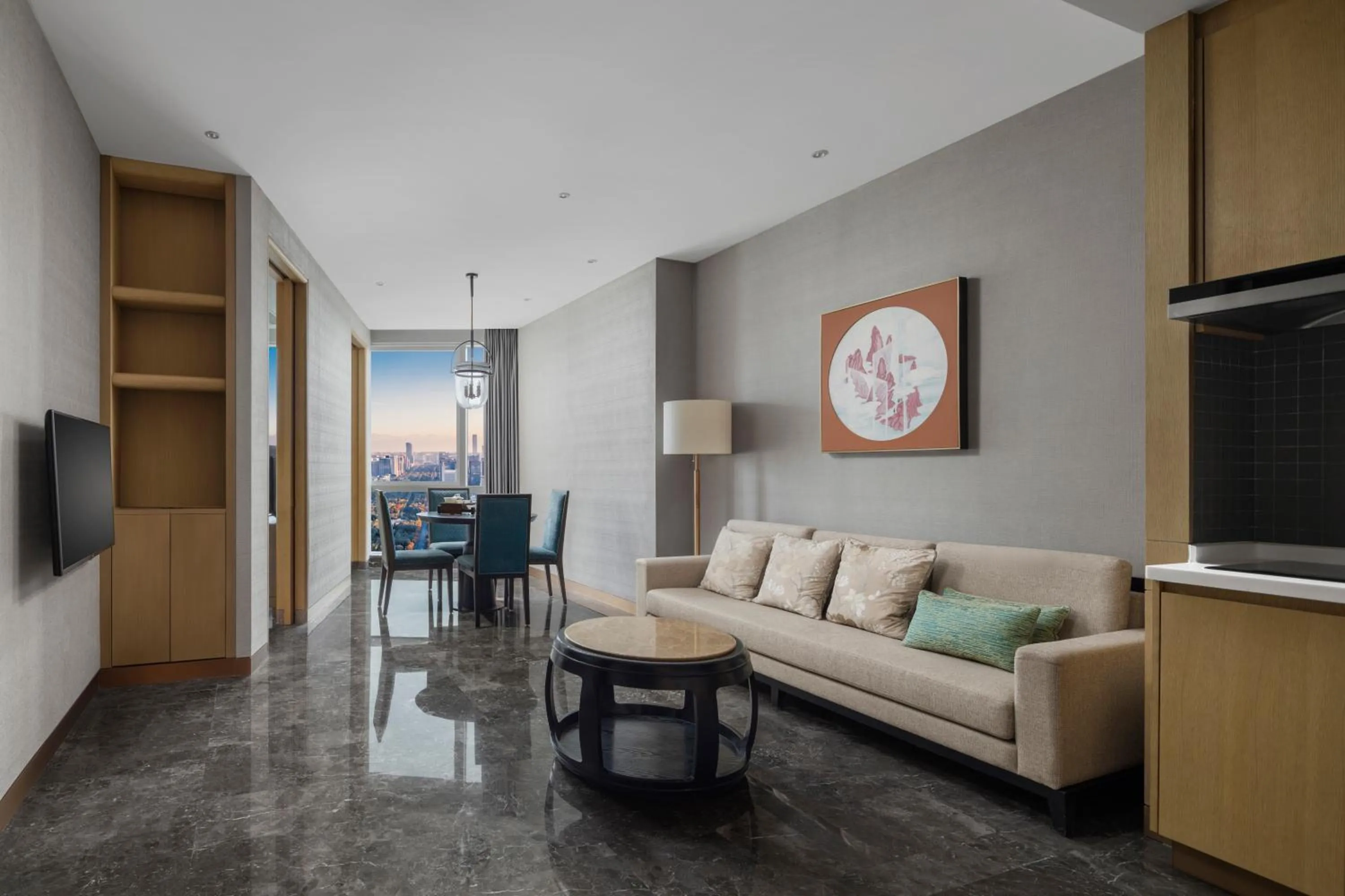 Living room in InterContinental Haikou Seaview by IHG