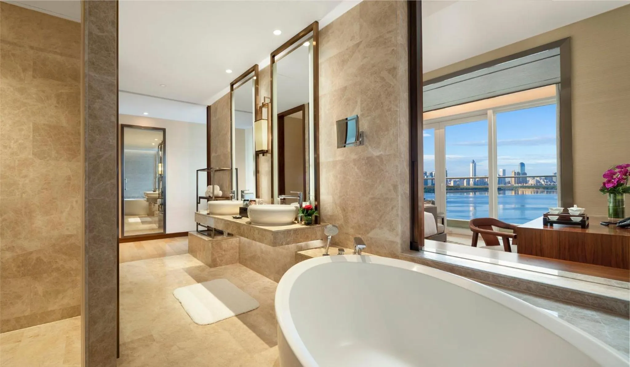 Bathroom in InterContinental Haikou Seaview by IHG