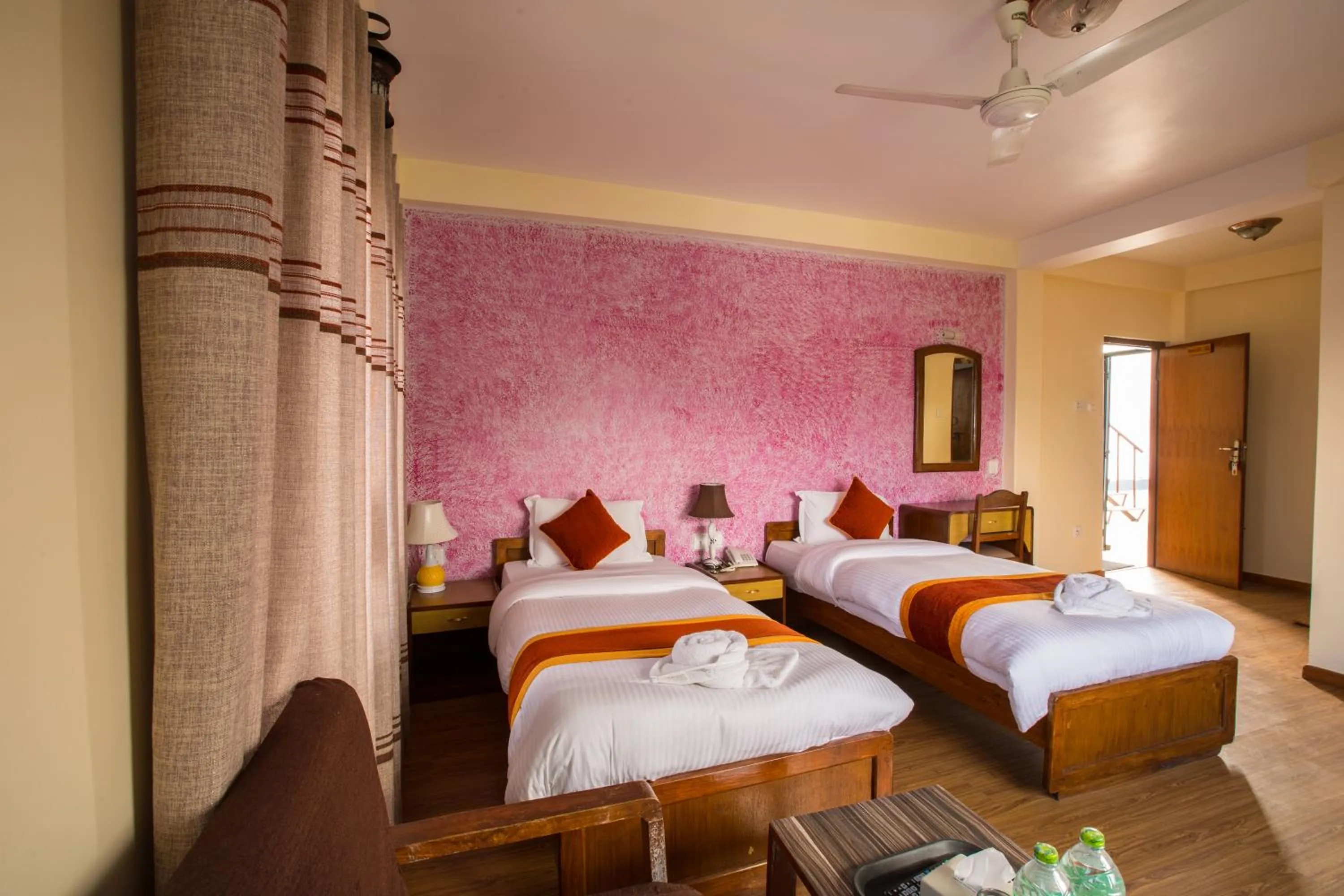 Photo of the whole room, Bed in Hotel Pokhara View