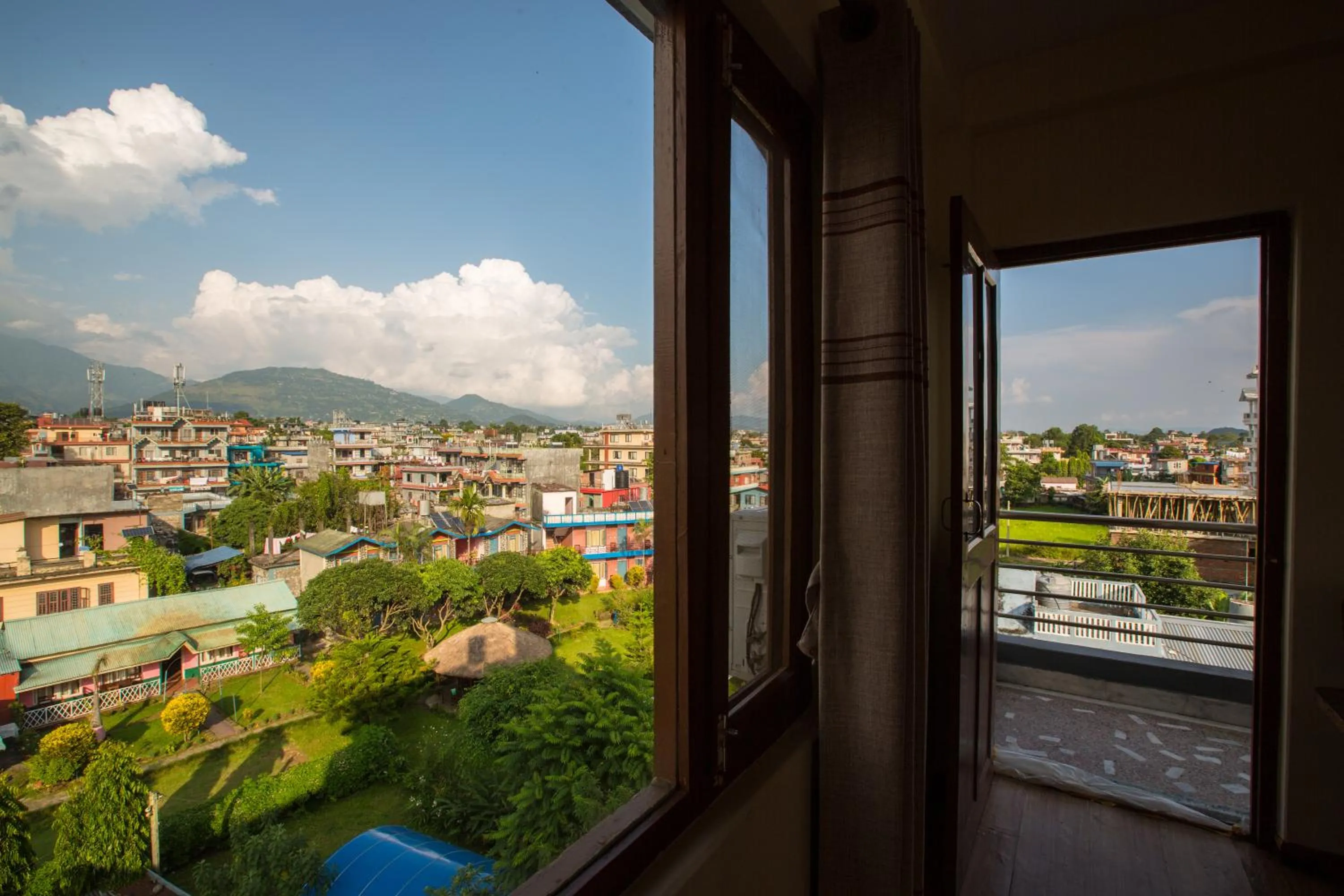 Balcony/Terrace in Hotel Pokhara View
