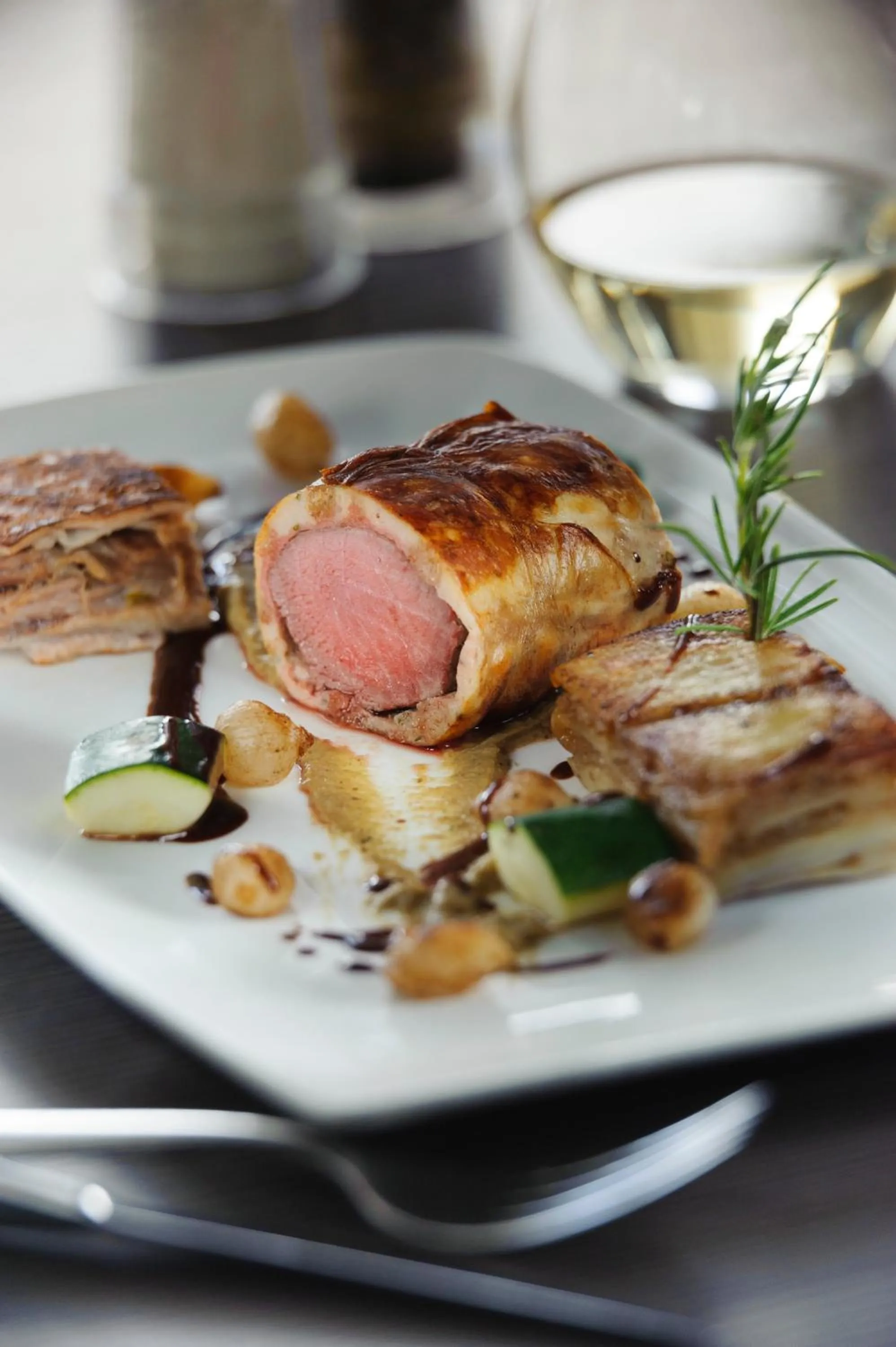 Food close-up in Regency Hotel