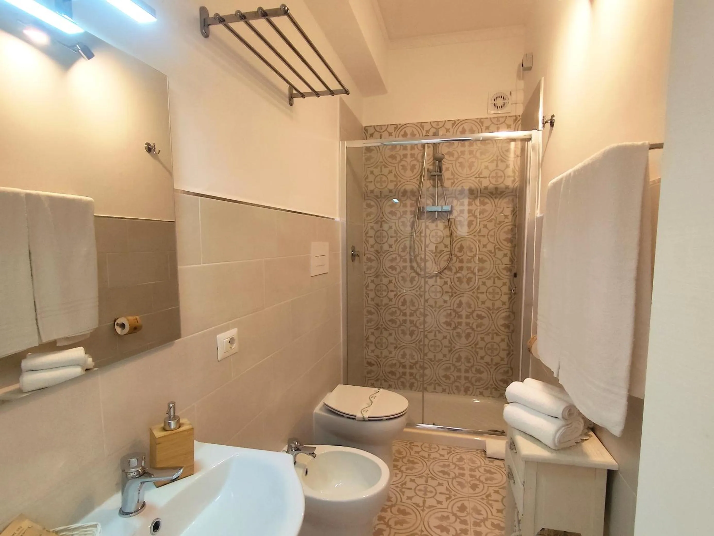 Toilet in B&B Posidonia