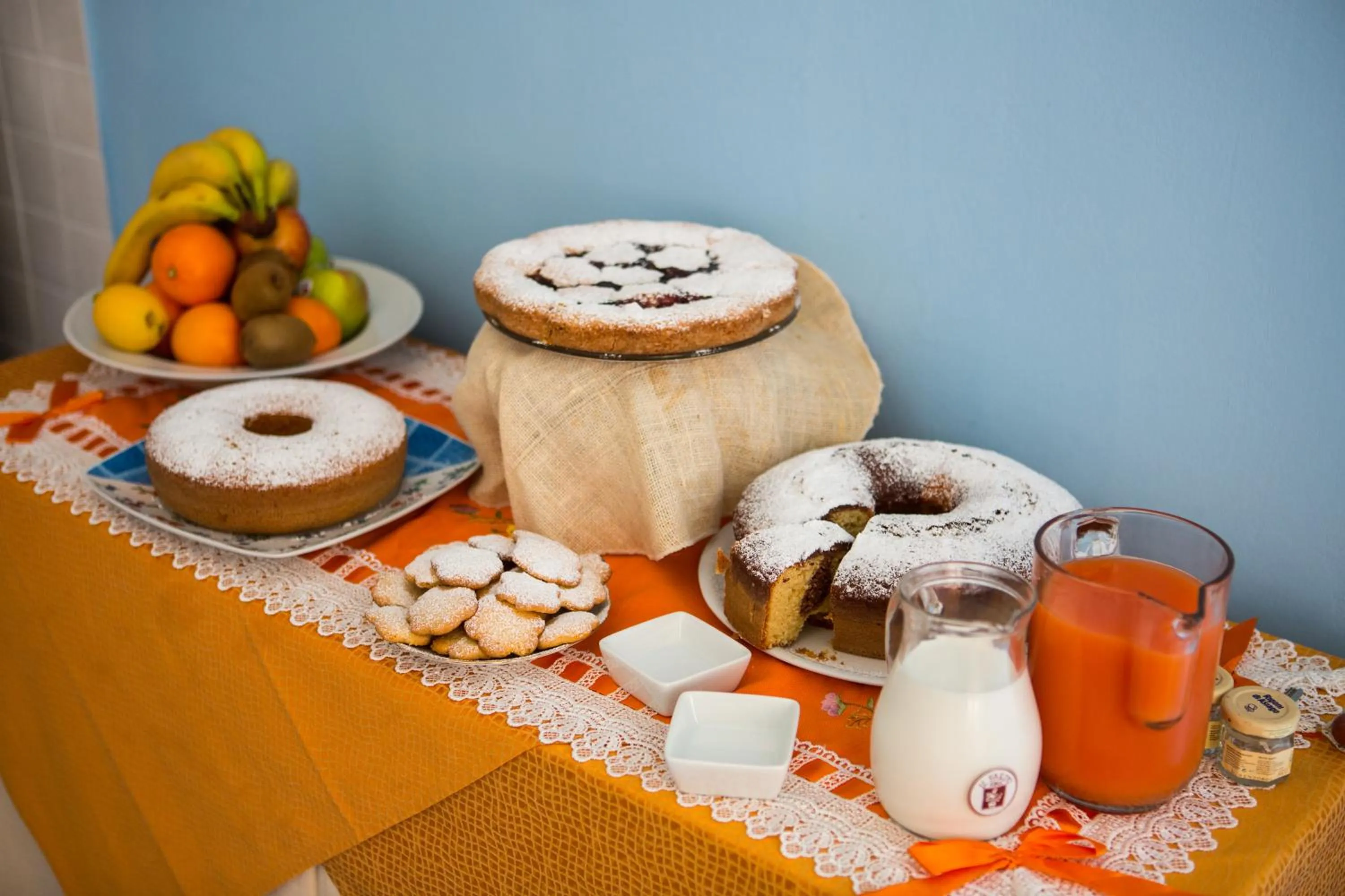 Food close-up in B&B Posidonia