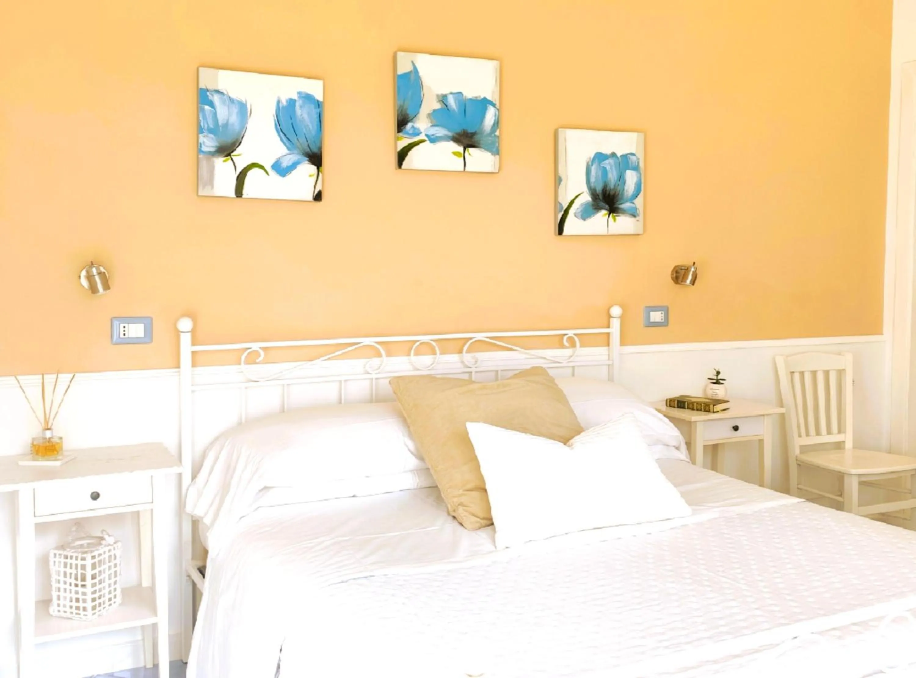 Bed in B&B Posidonia