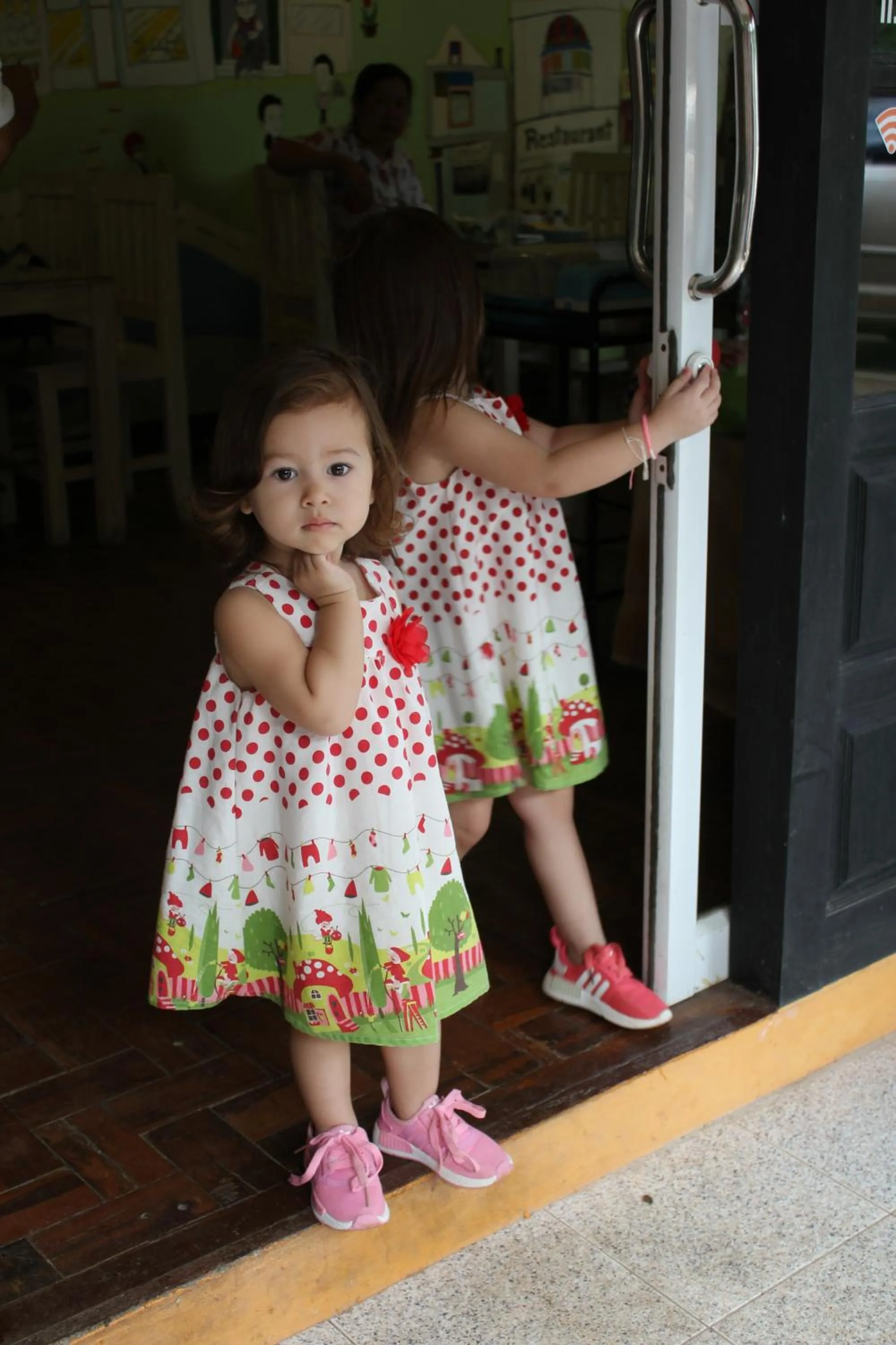 young children in B-Cozy Hotel