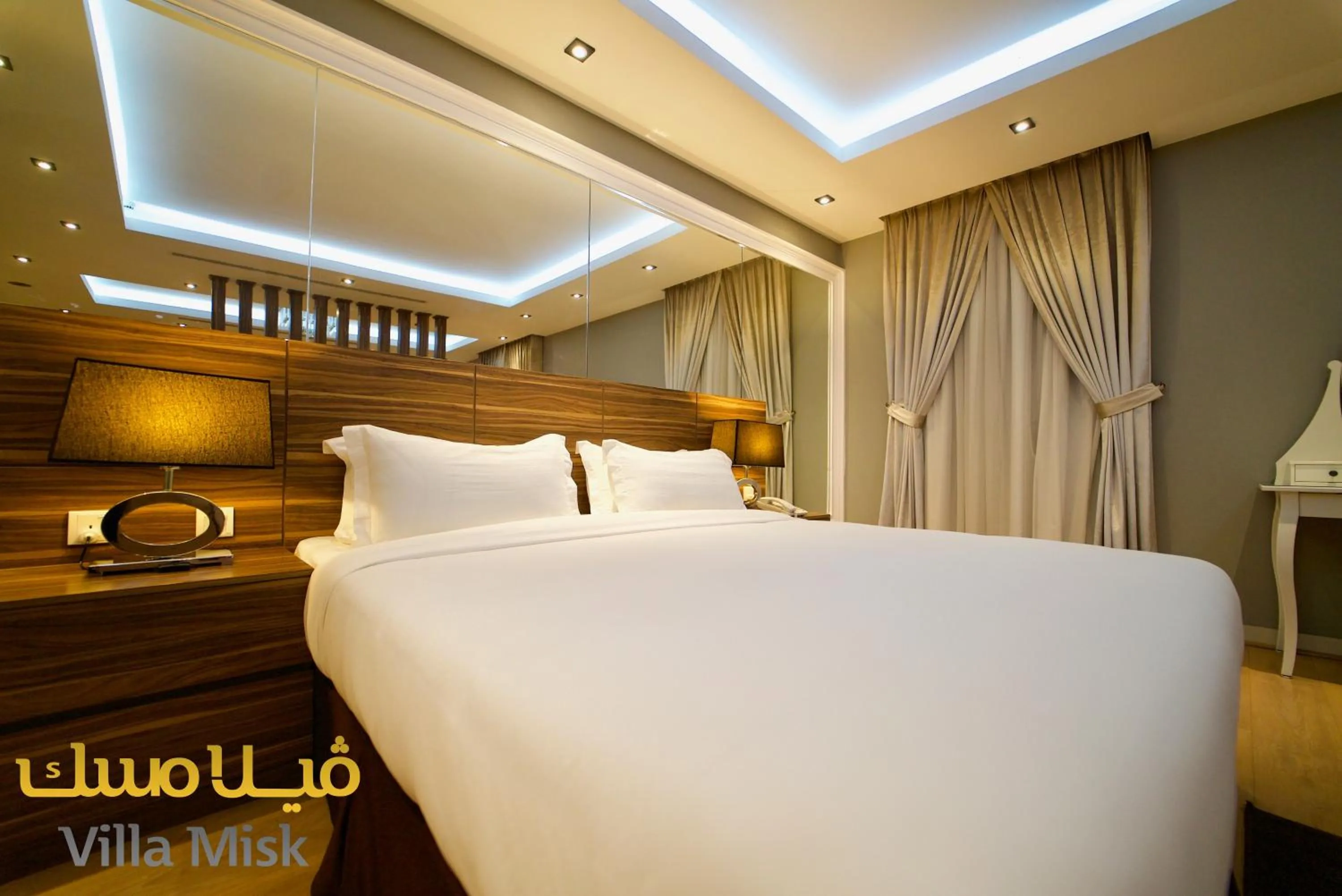 Bed in Villa Misk Dammam