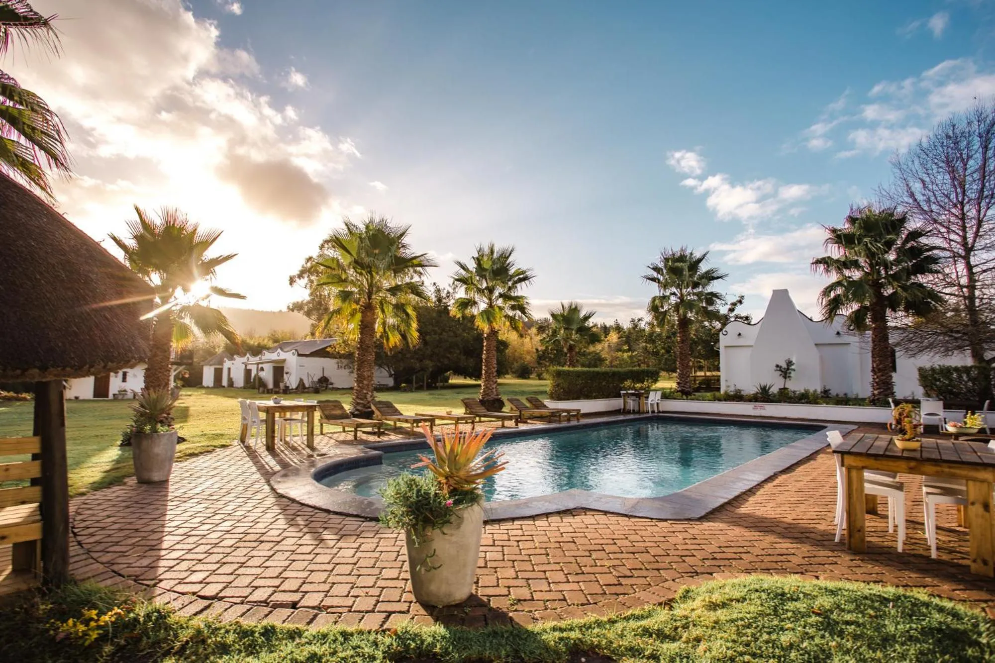 Pool view in Bella Manga Country Escape