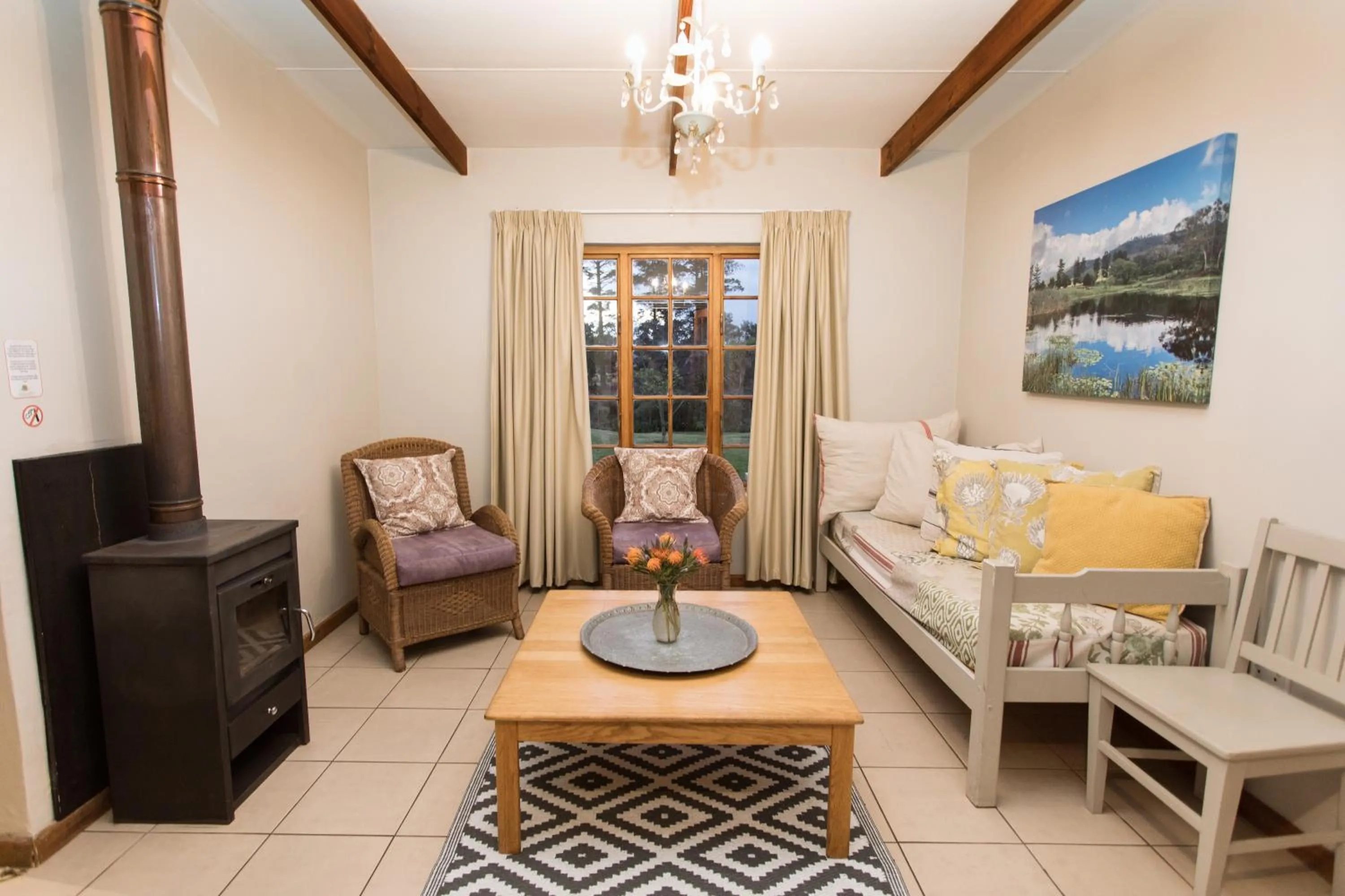 Seating area in Bella Manga Country Escape