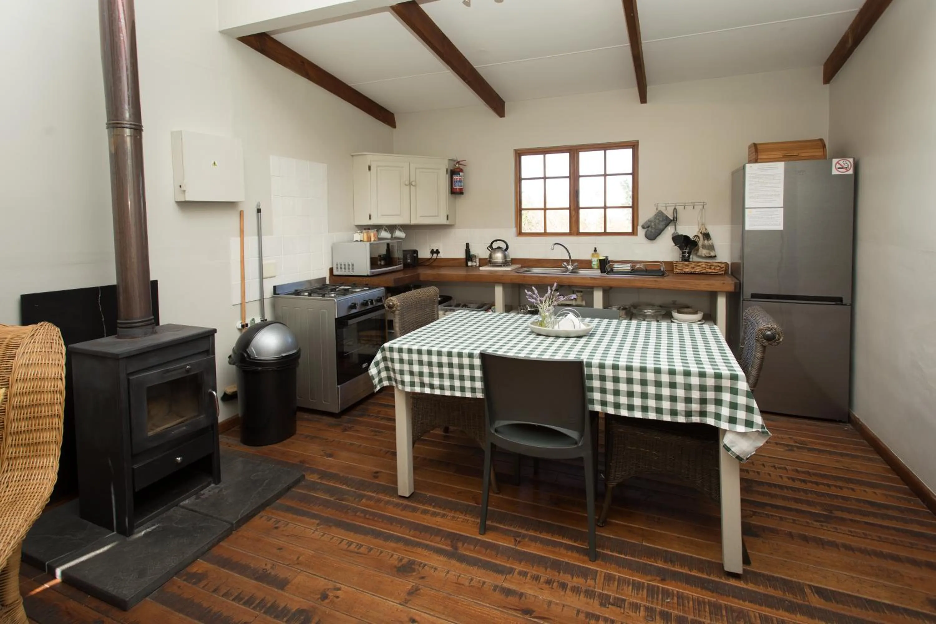 fireplace in Bella Manga Country Escape