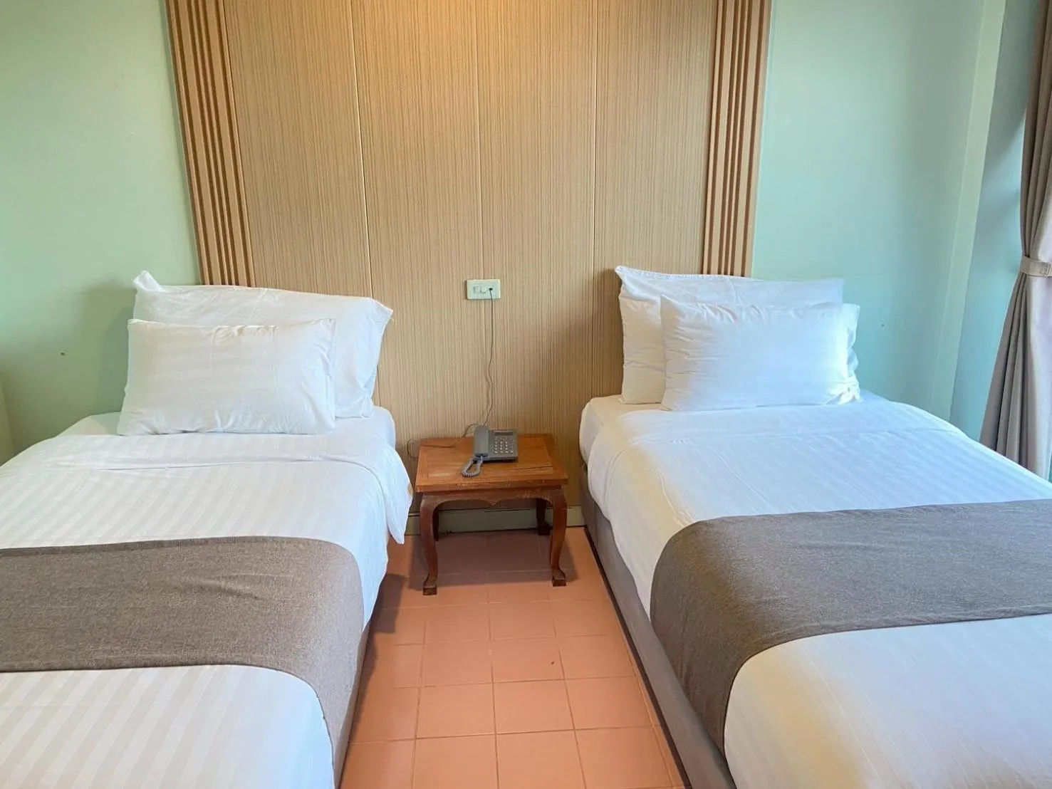 Bedroom, Bed in A Hotel Budget