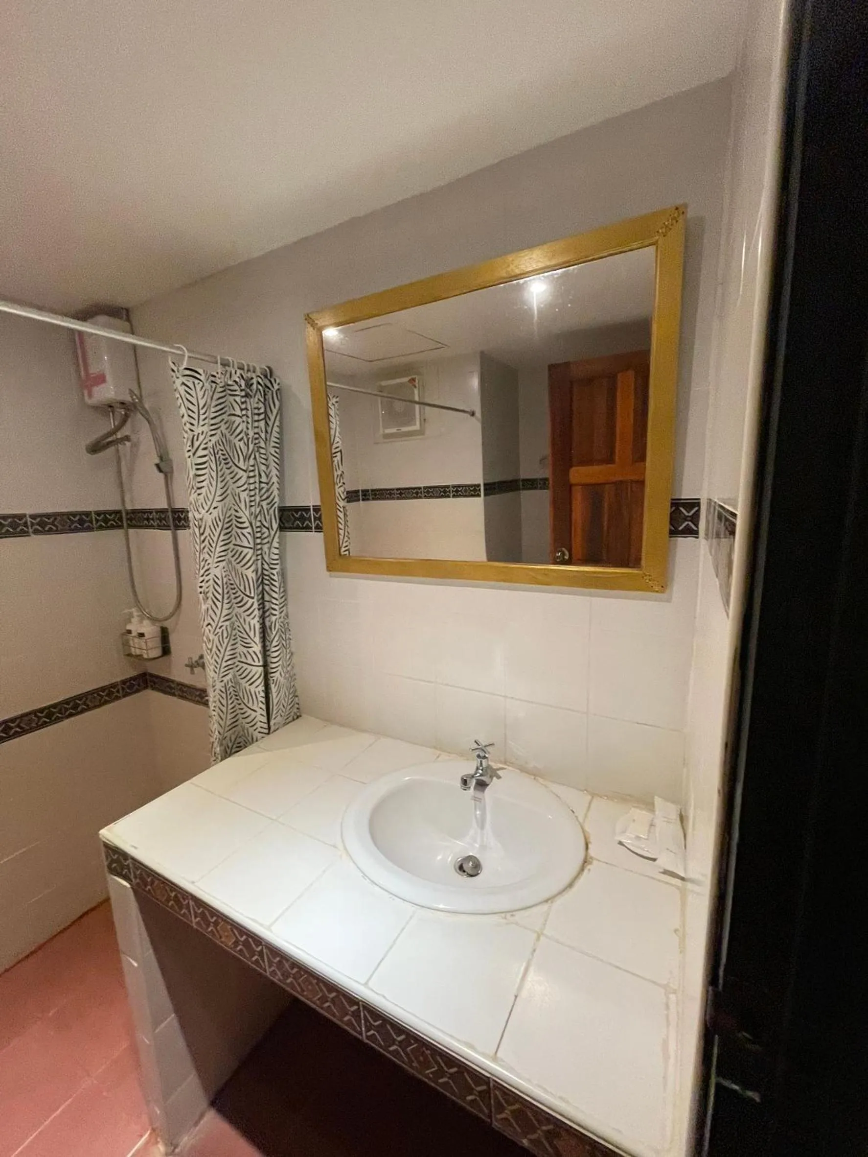 Bathroom in A Hotel Budget